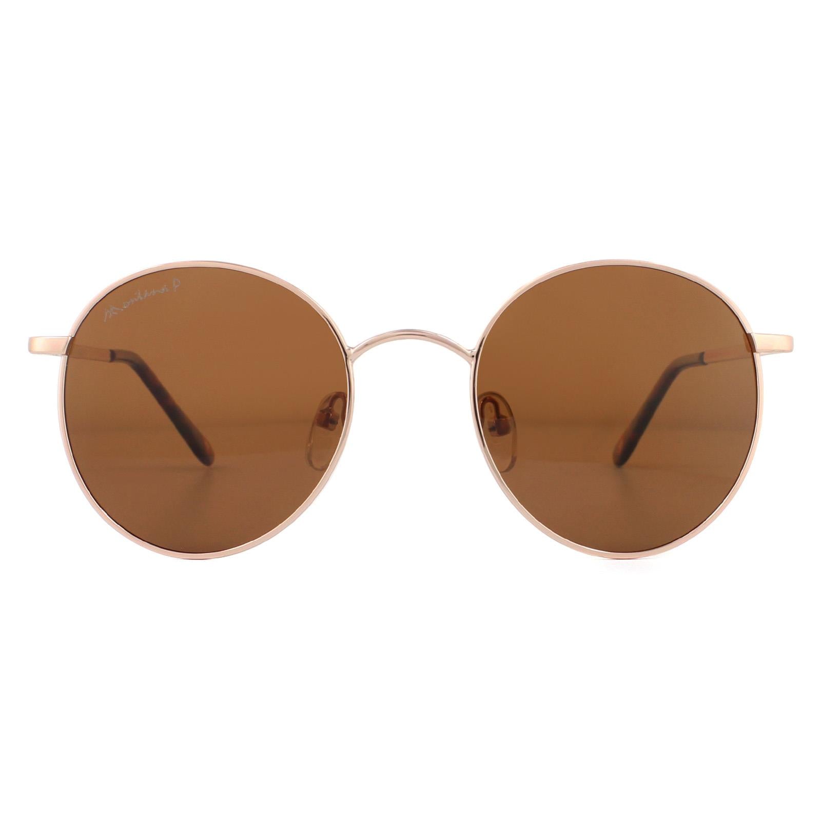 Montana MP85 Unisex Gold Sunglasses