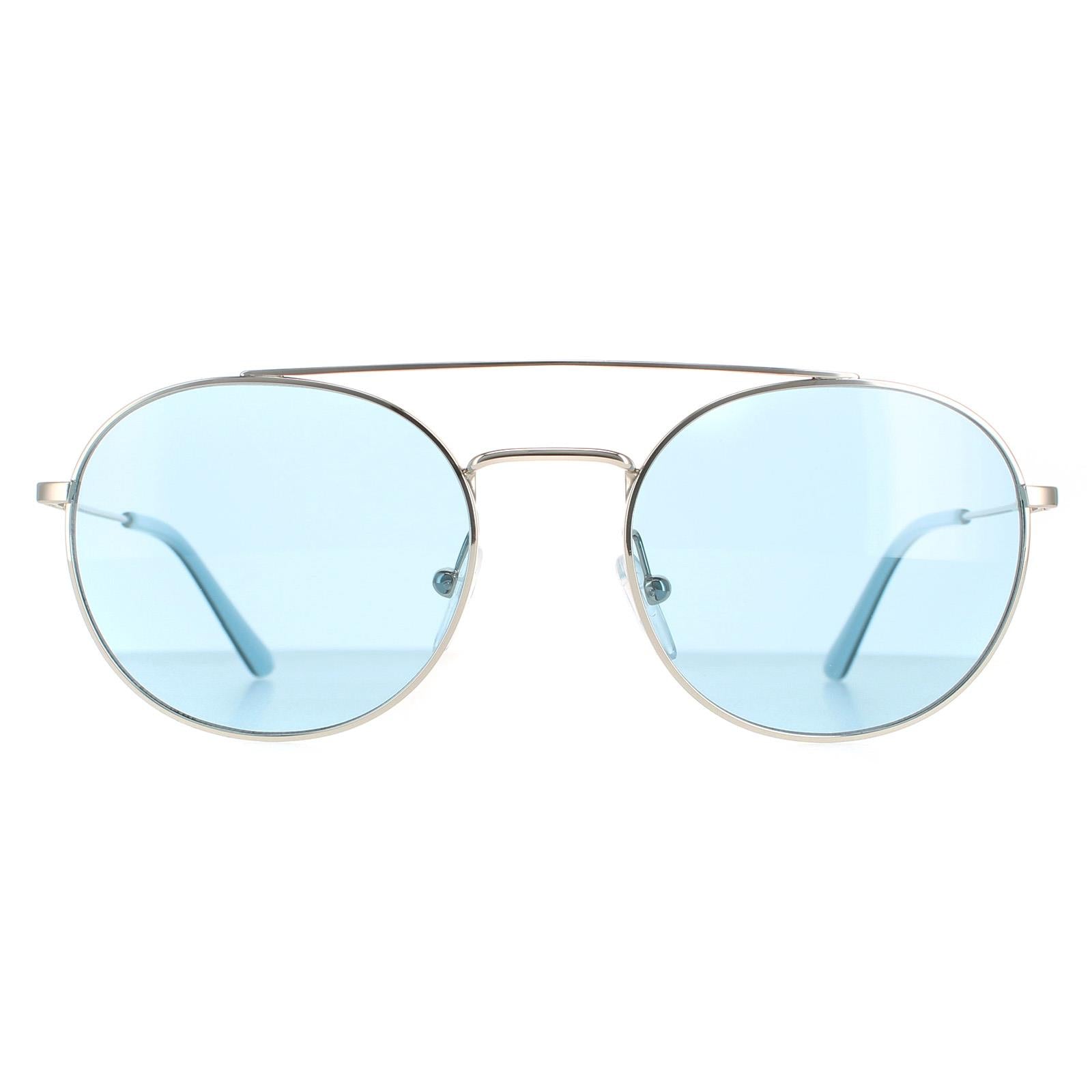 Calvin Klein CK18116S Unisex Silver Sunglasses