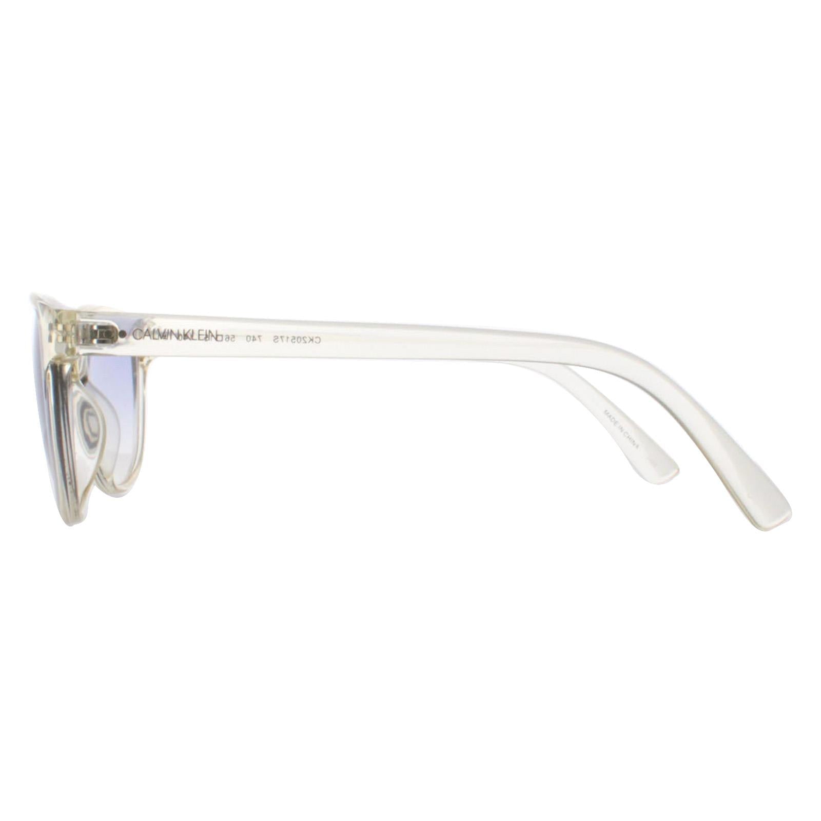 Calvin Klein CK20517S Womens Clear Sunglasses