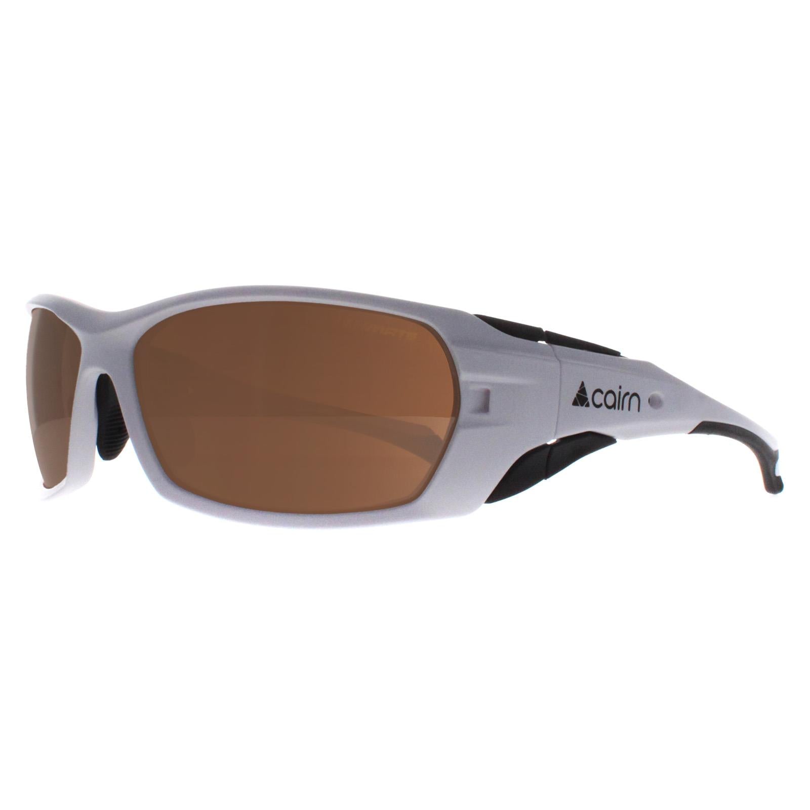 Cairn Racing Unisex White Sunglasses