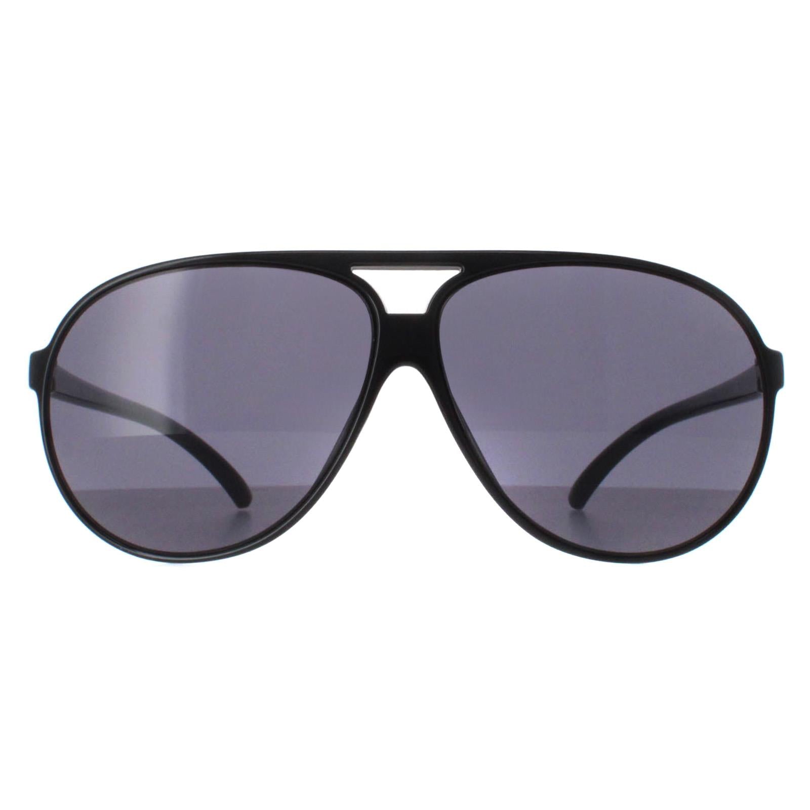 Calvin Klein R652S Unisex Black Sunglasses