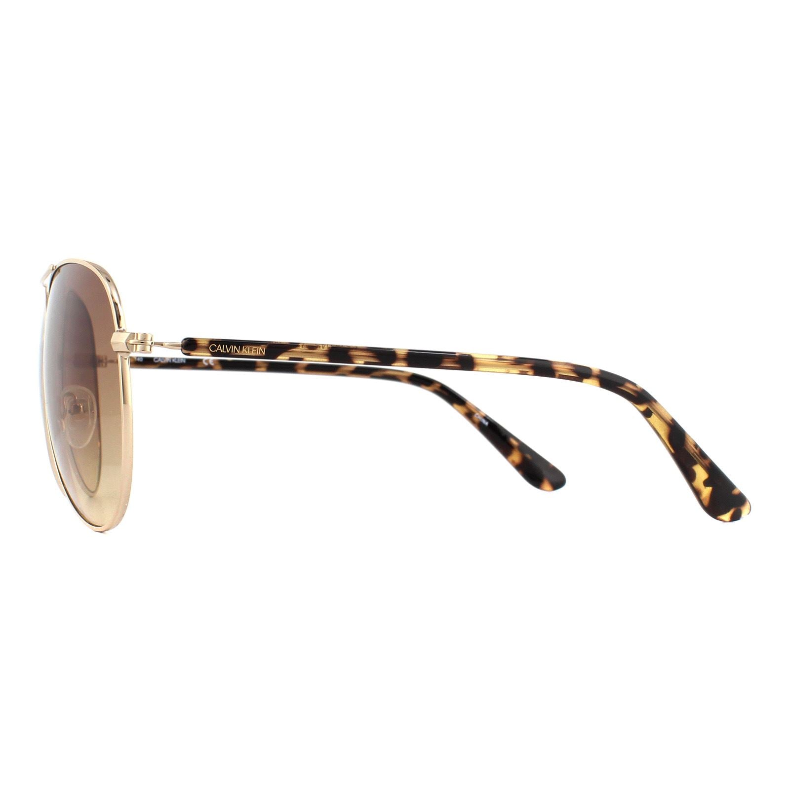 Calvin Klein CK19314S Mens Gold Sunglasses