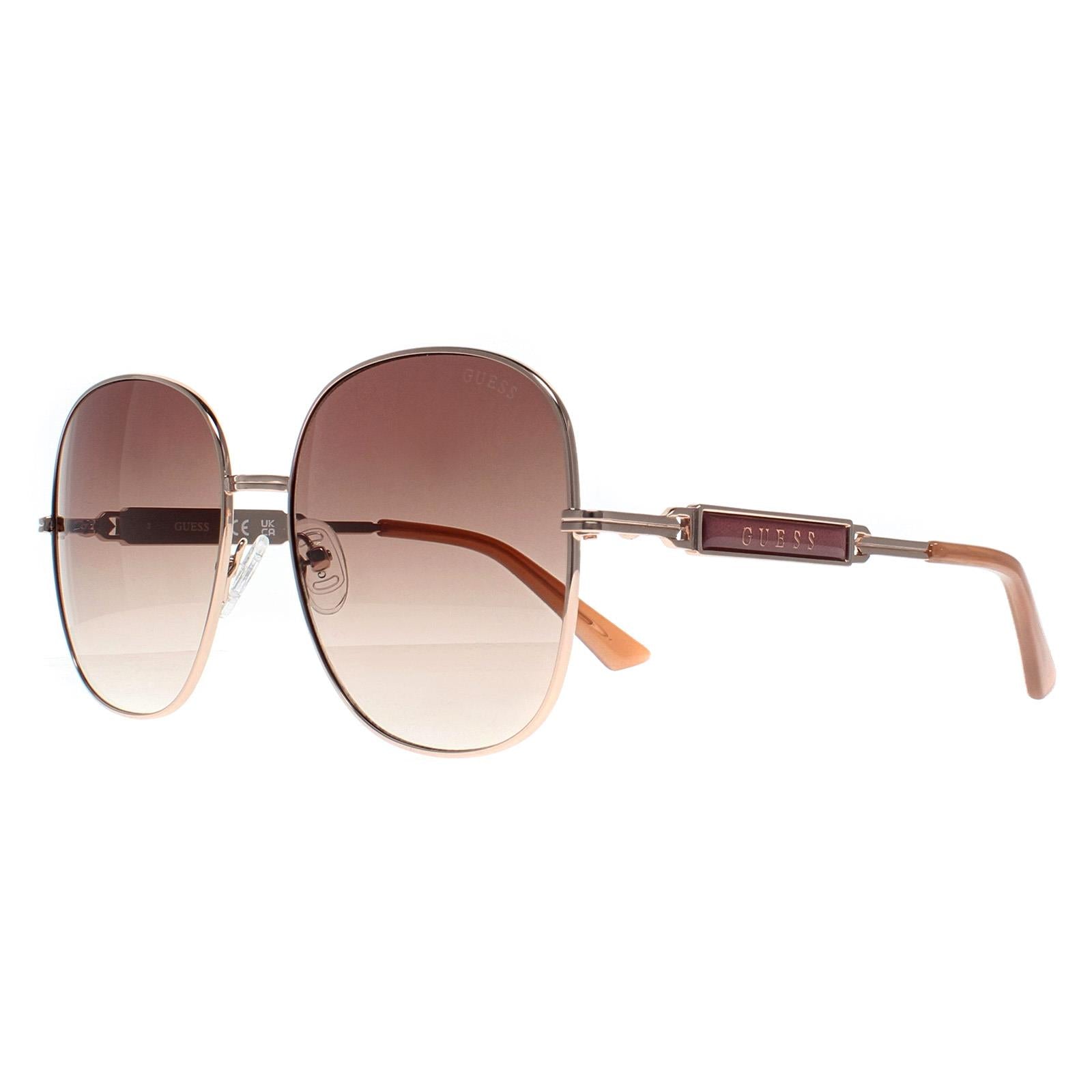 Guess GF6190 Womens Gold Sunglasses