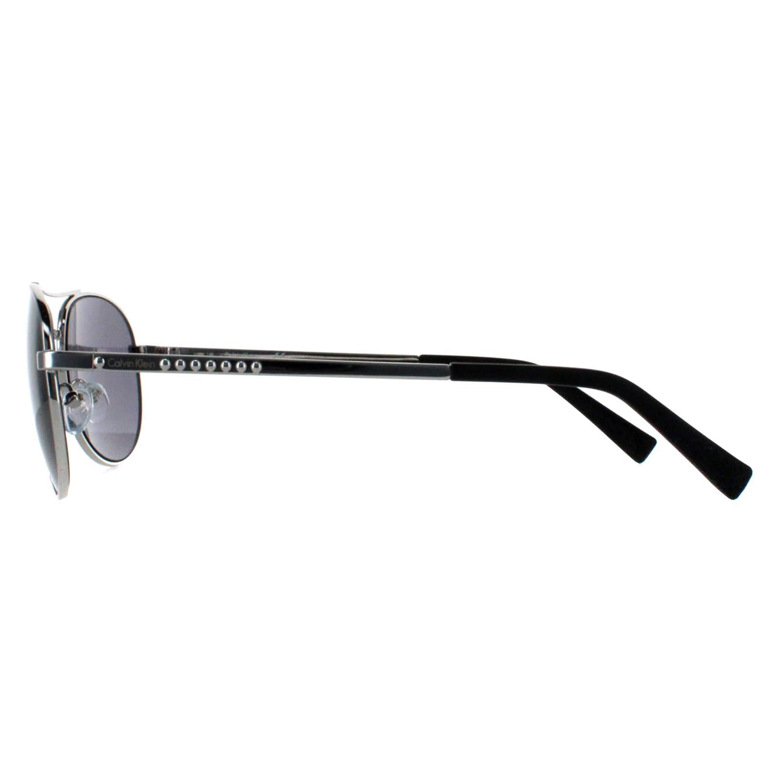 Calvin Klein R165S Womens Silver Sunglasses