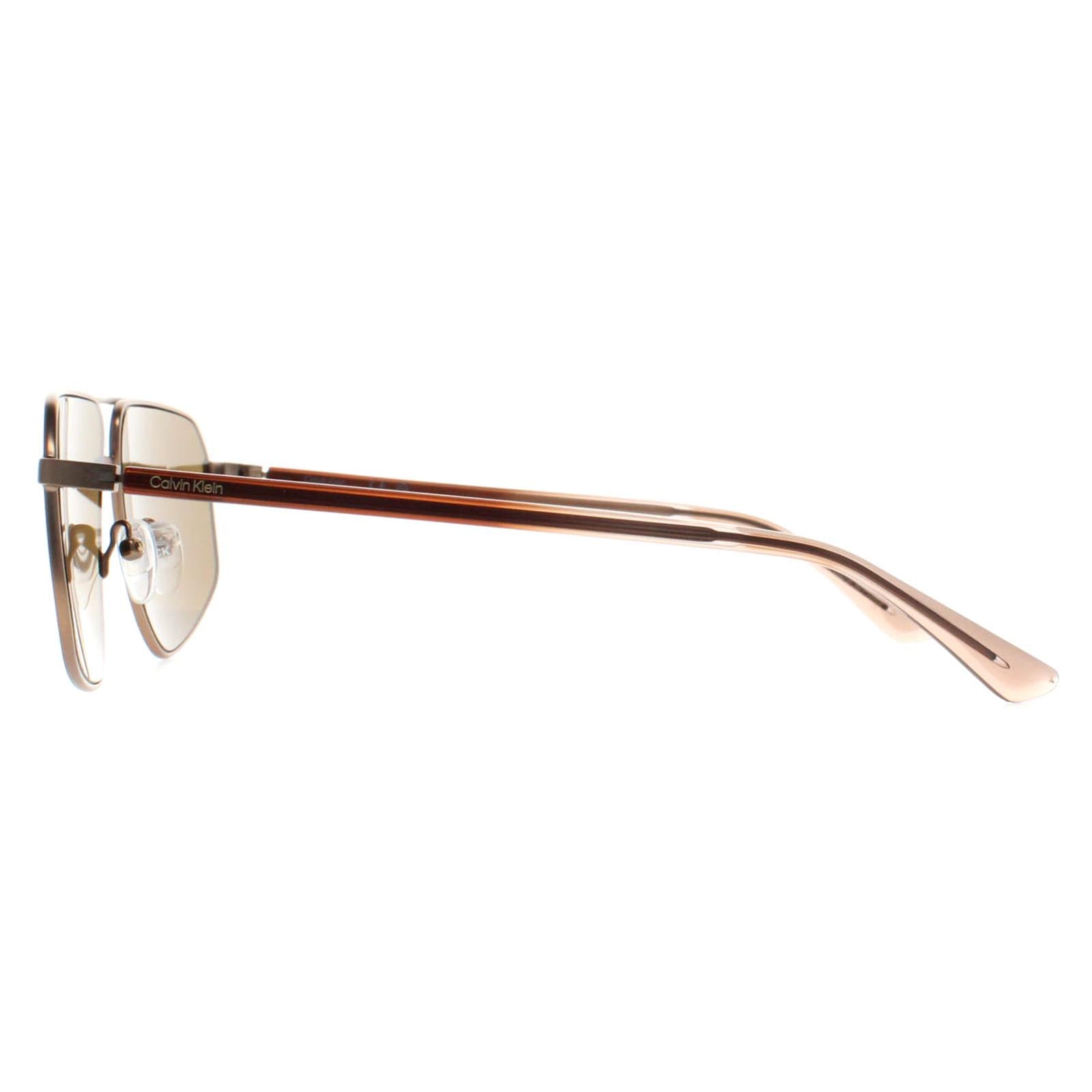 Calvin Klein CK23126S Mens Gold Sunglasses