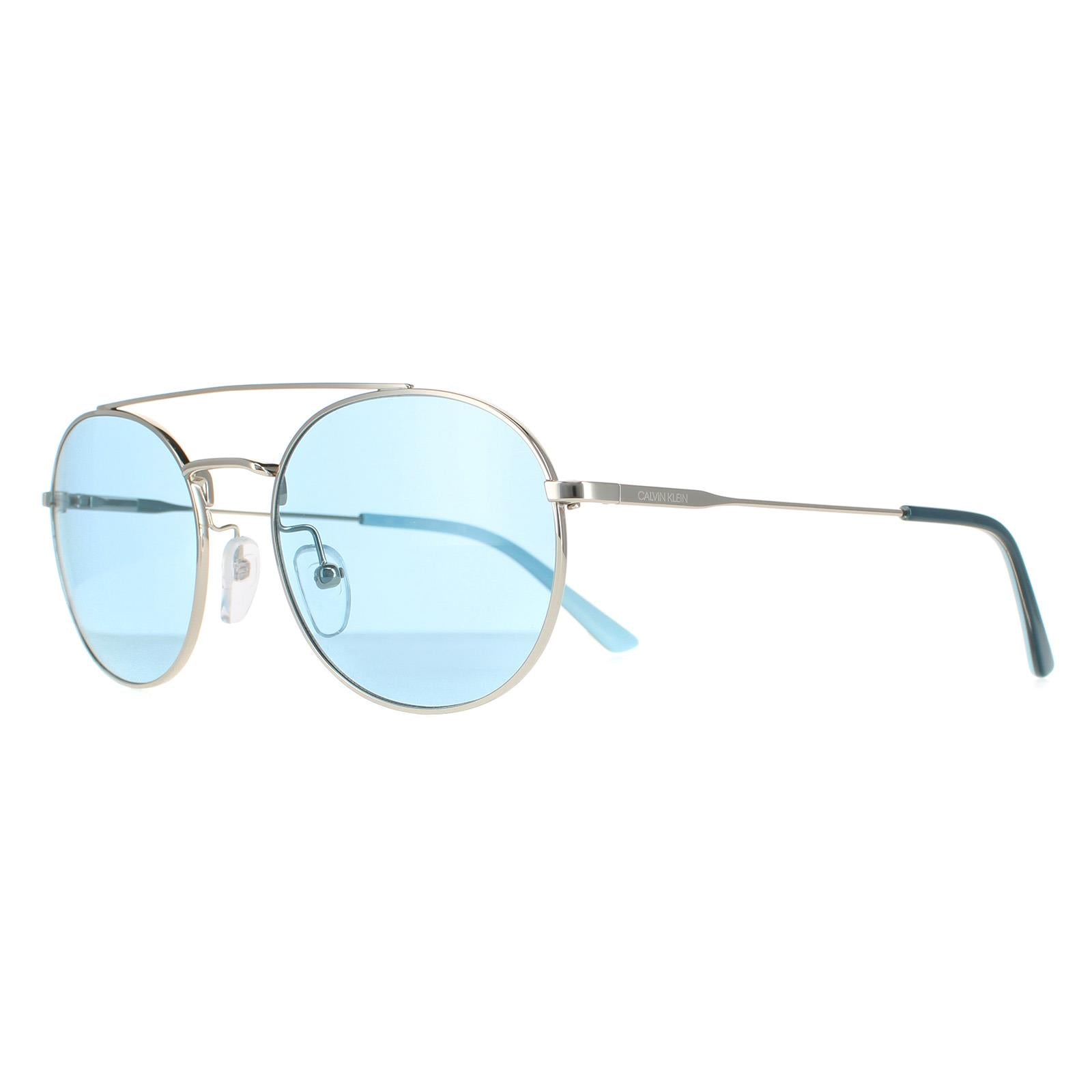 Calvin Klein CK18116S Unisex Silver Sunglasses