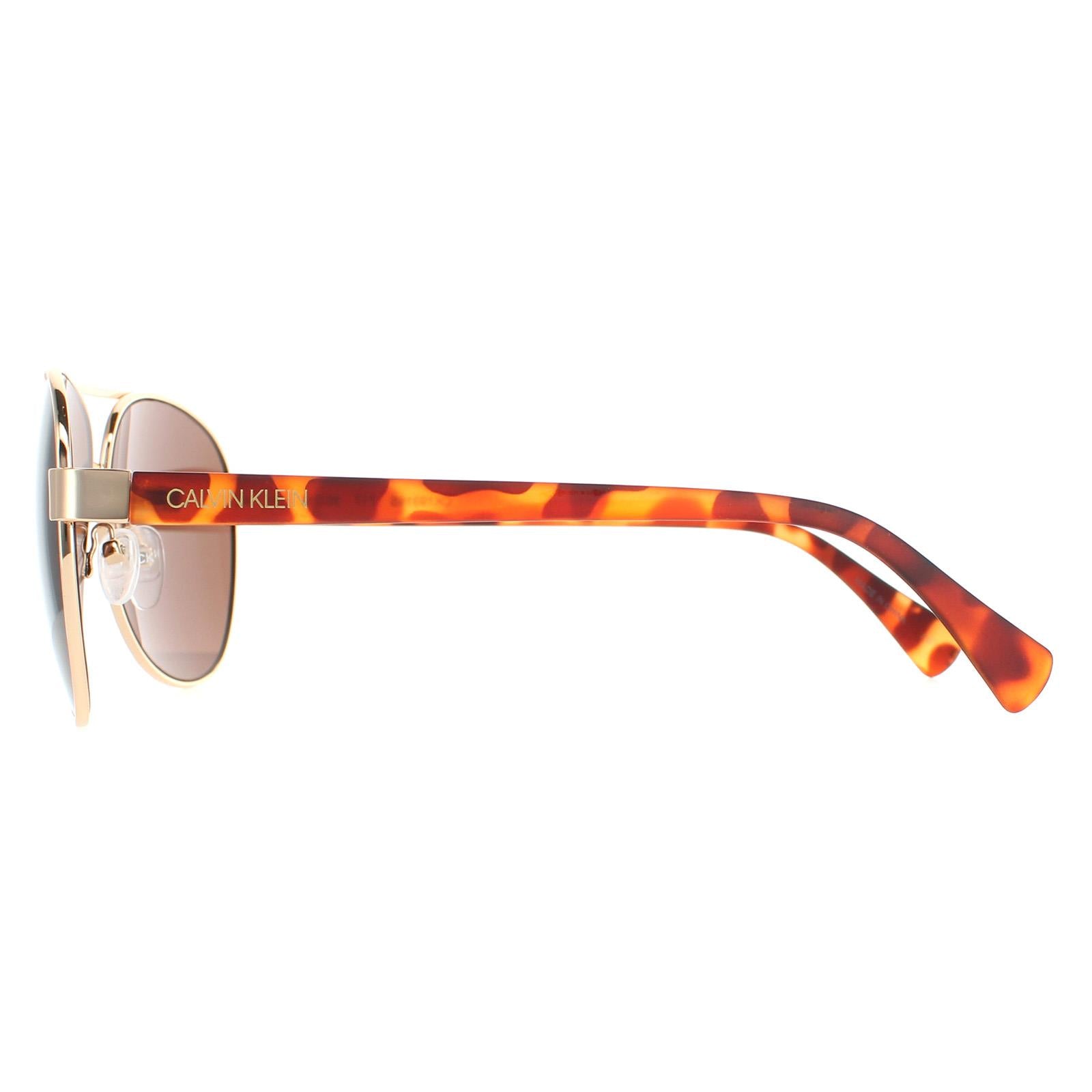 Calvin Klein CK19316S Mens Gold Sunglasses