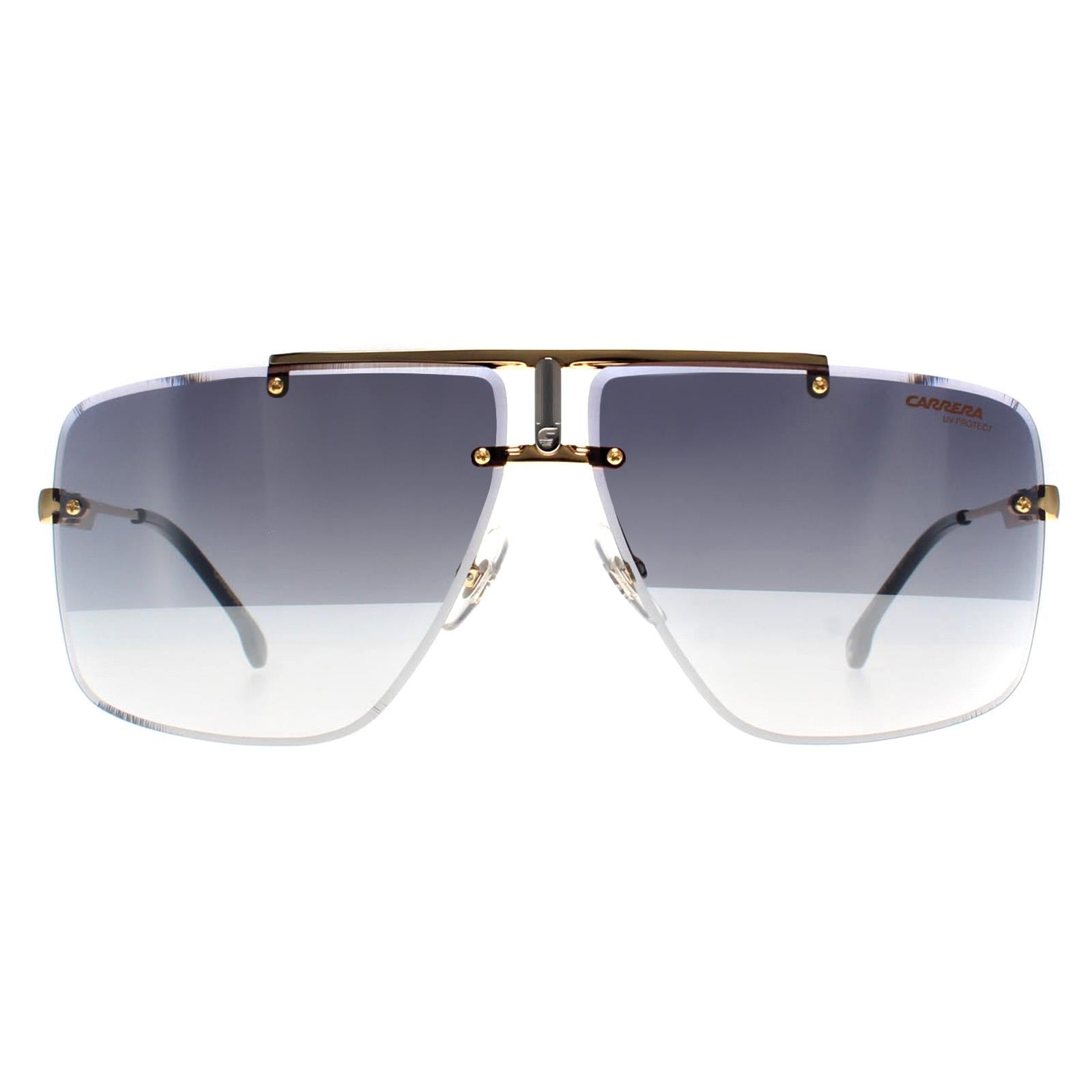 Carrera 1016/S Unisex Gold Sunglasses