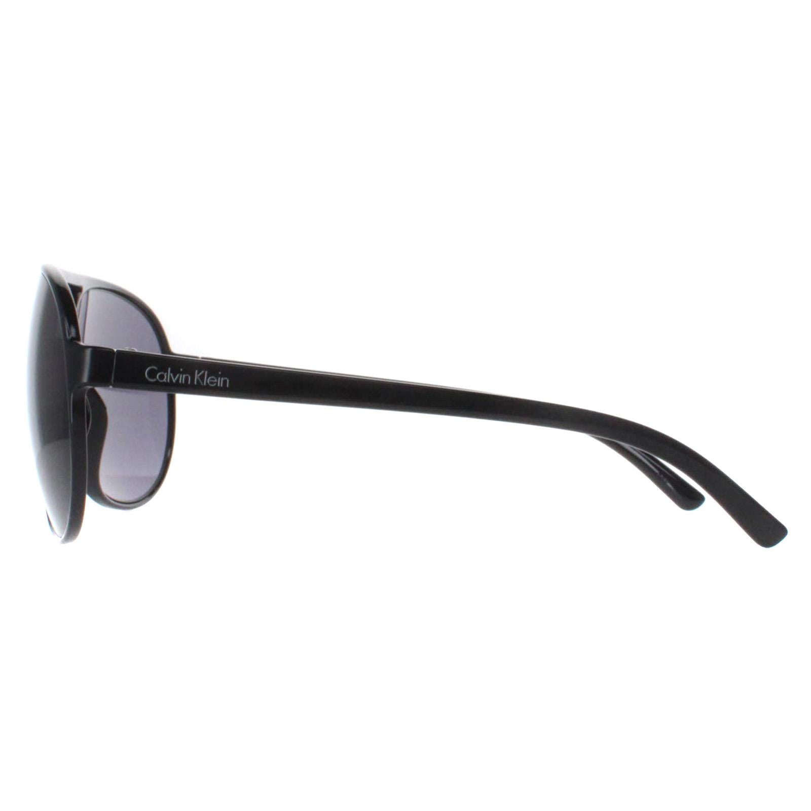 Calvin Klein R652S Unisex Black Sunglasses
