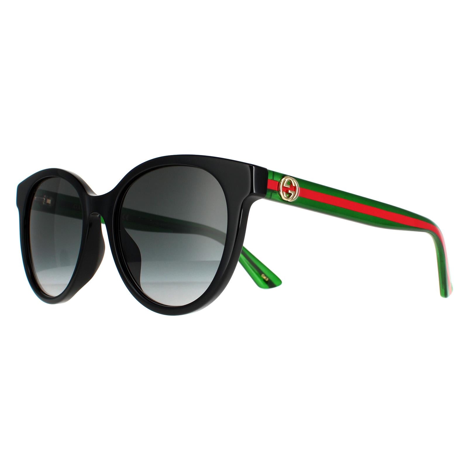 Gucci GG0702SKN Womens Black Sunglasses