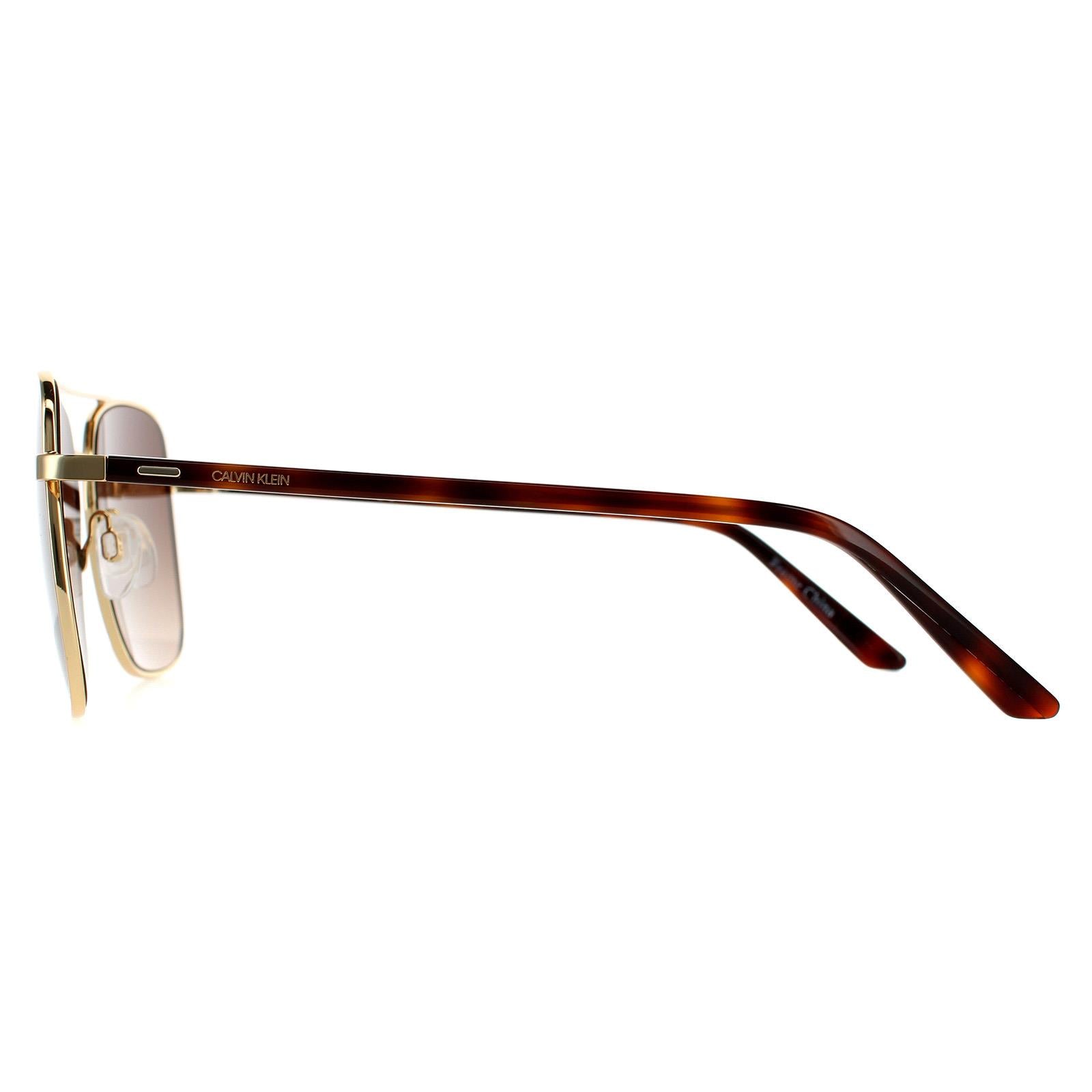 Calvin Klein CK21305S  Gold Sunglasses