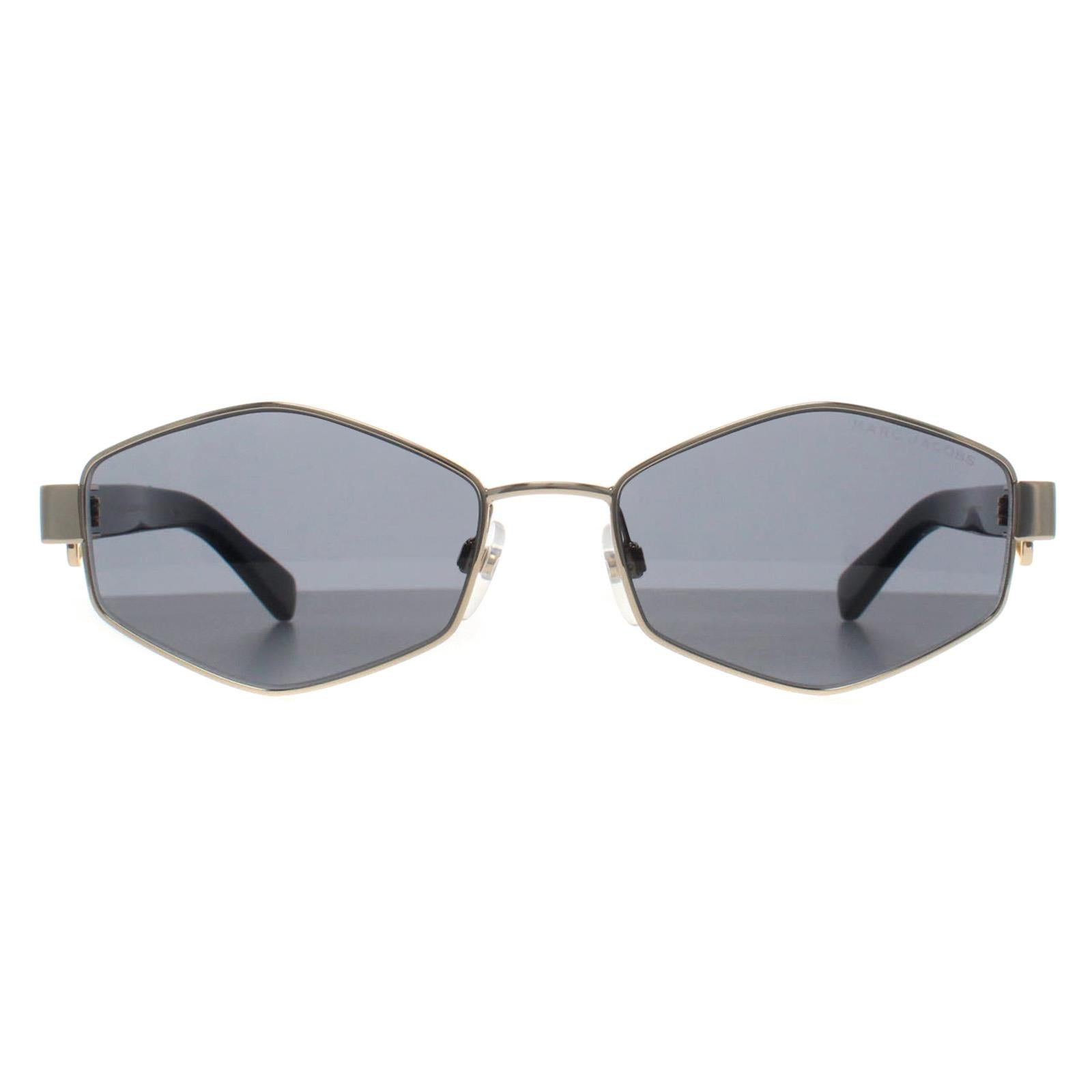 Marc Jacobs MARC 496/S Womens Gold Sunglasses