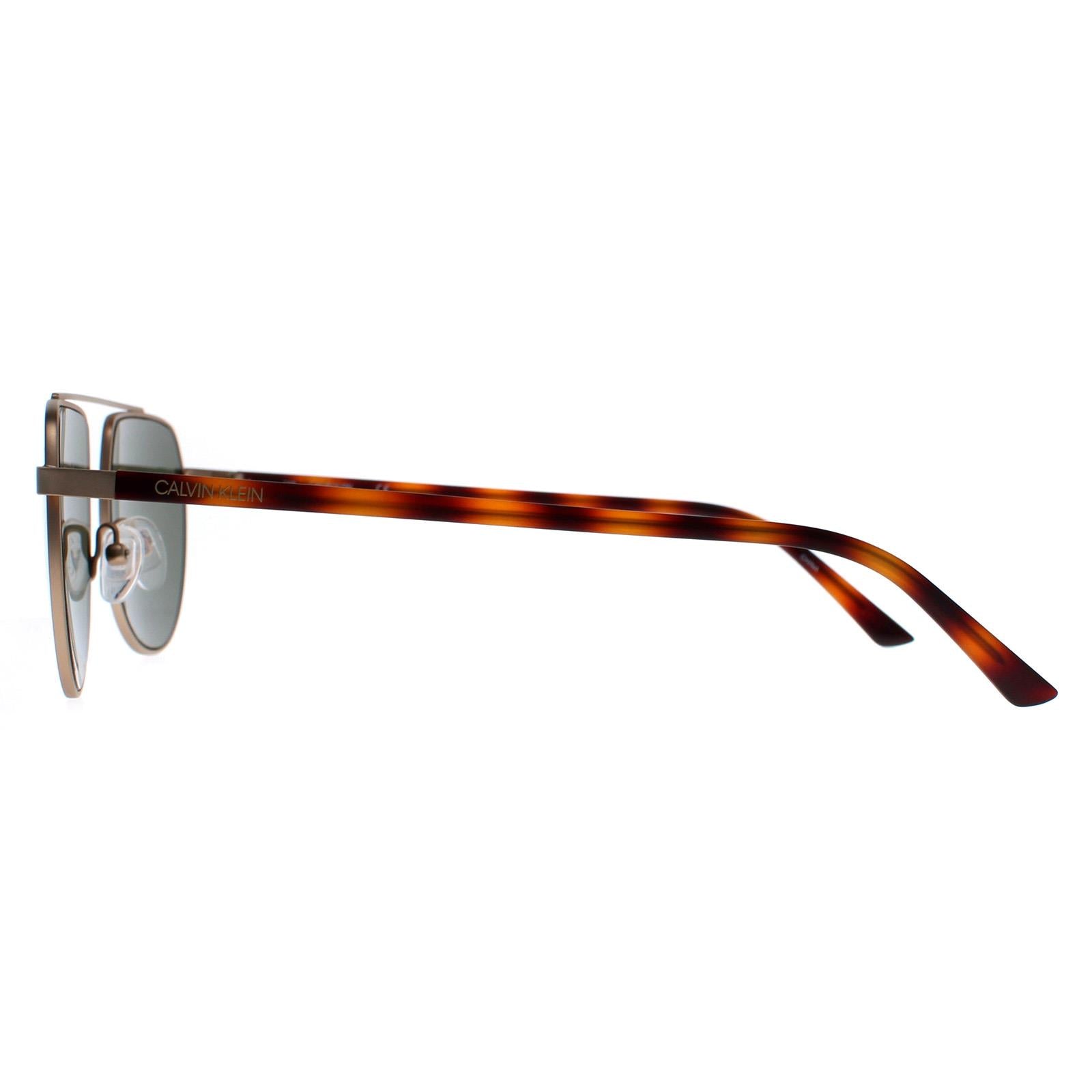 Calvin Klein CK20301S Mens Gold Sunglasses