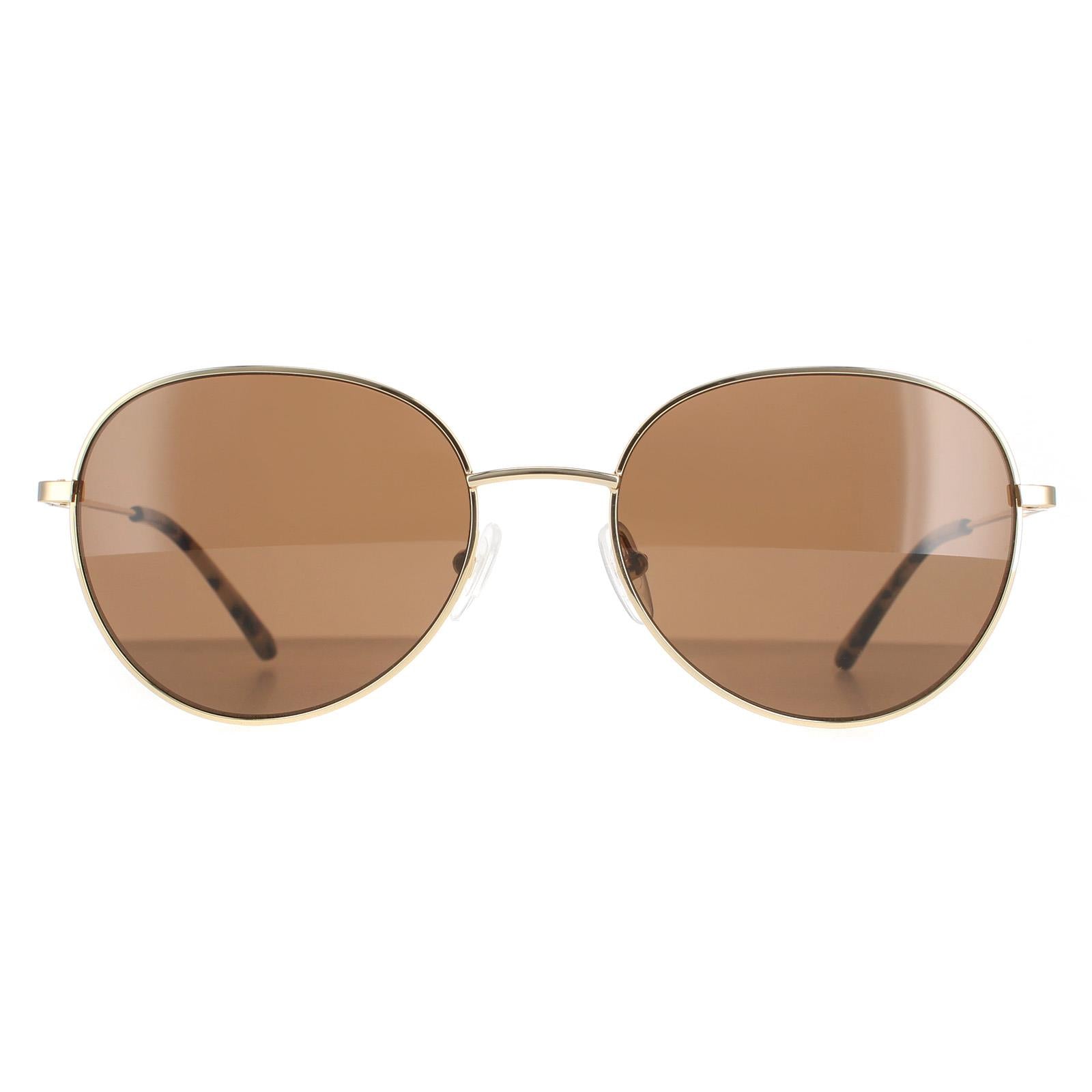 Calvin Klein CK20104S Womens Gold Sunglasses
