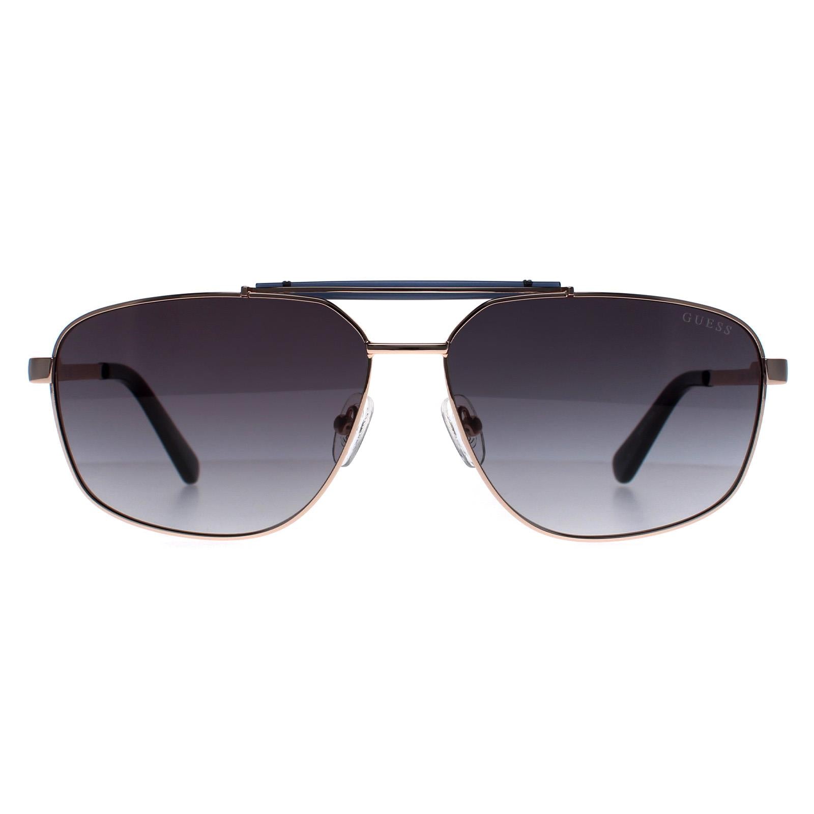 Guess GU00054 Mens Gold Sunglasses