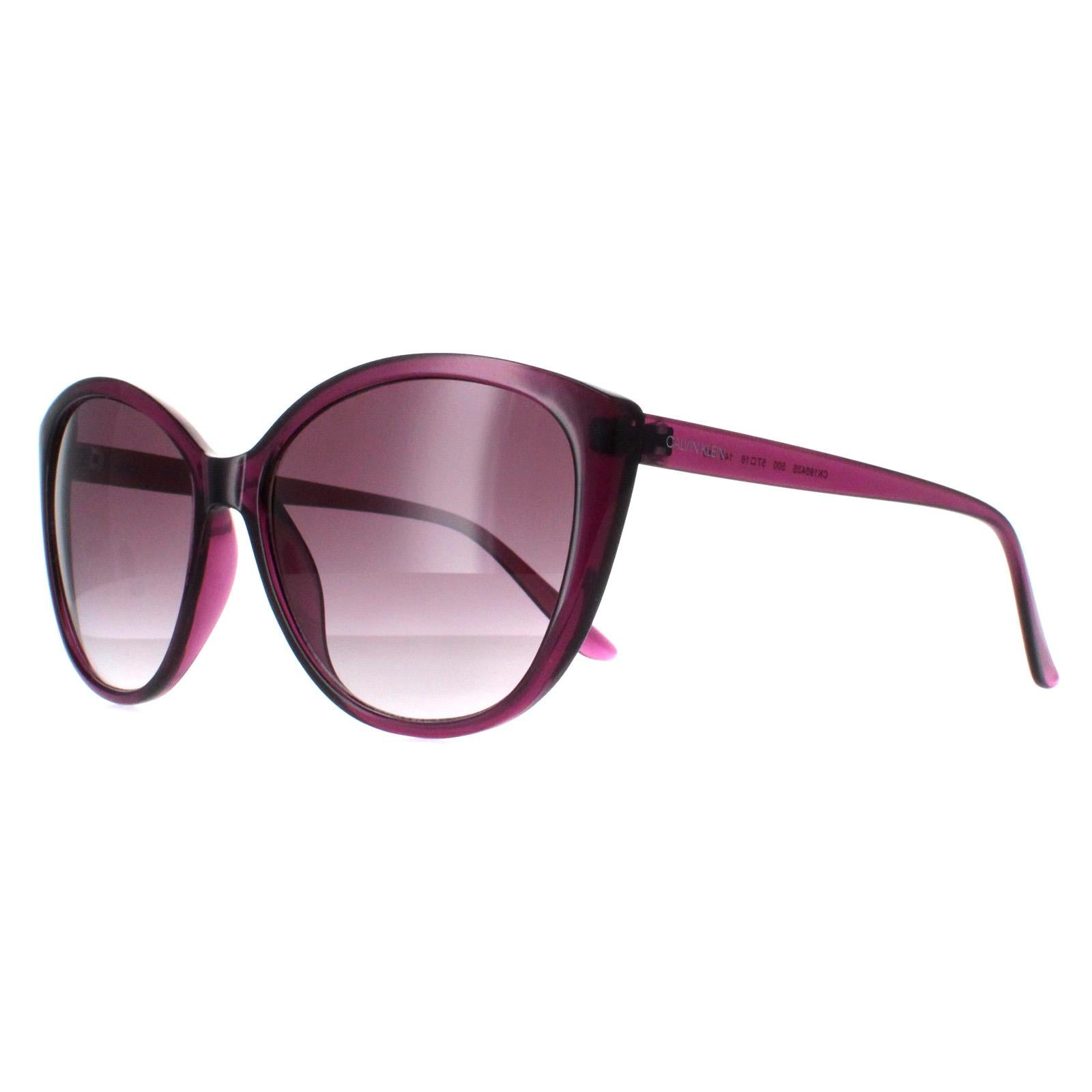 Calvin Klein CK19543S Womens Purple Sunglasses