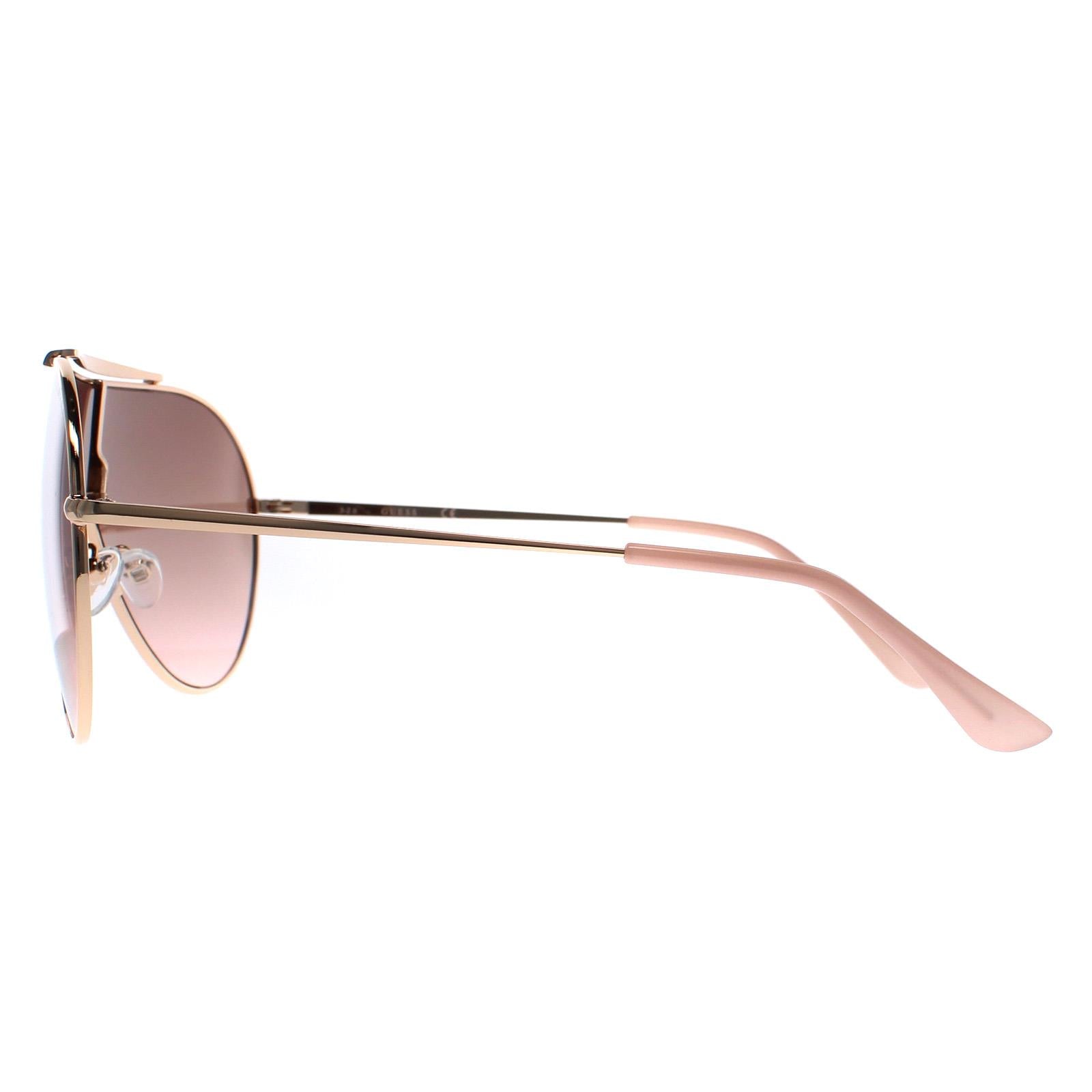 Guess GF0370 Womens Gold Sunglasses