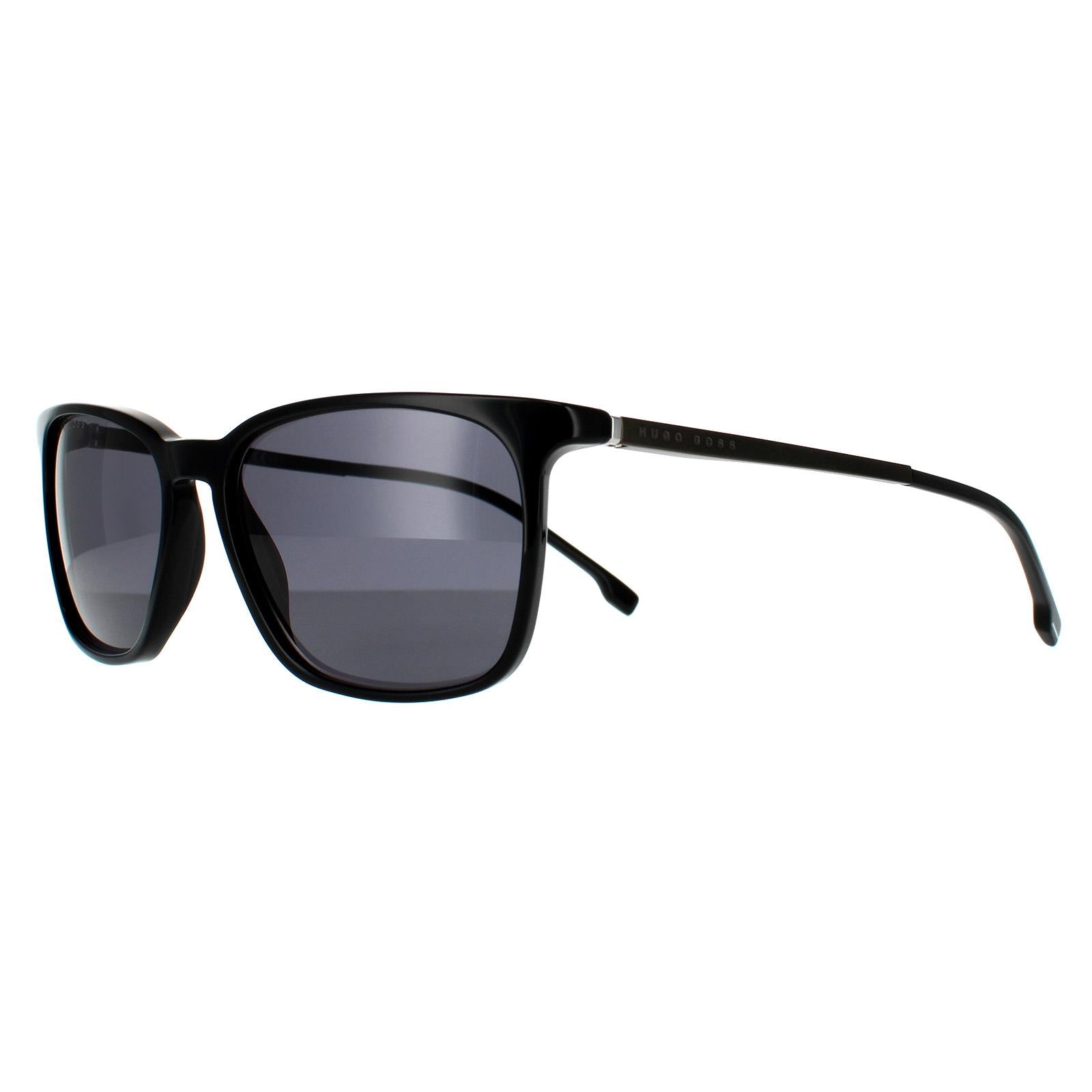 Hugo Boss BOSS 1183/S/IT Mens Black Sunglasses