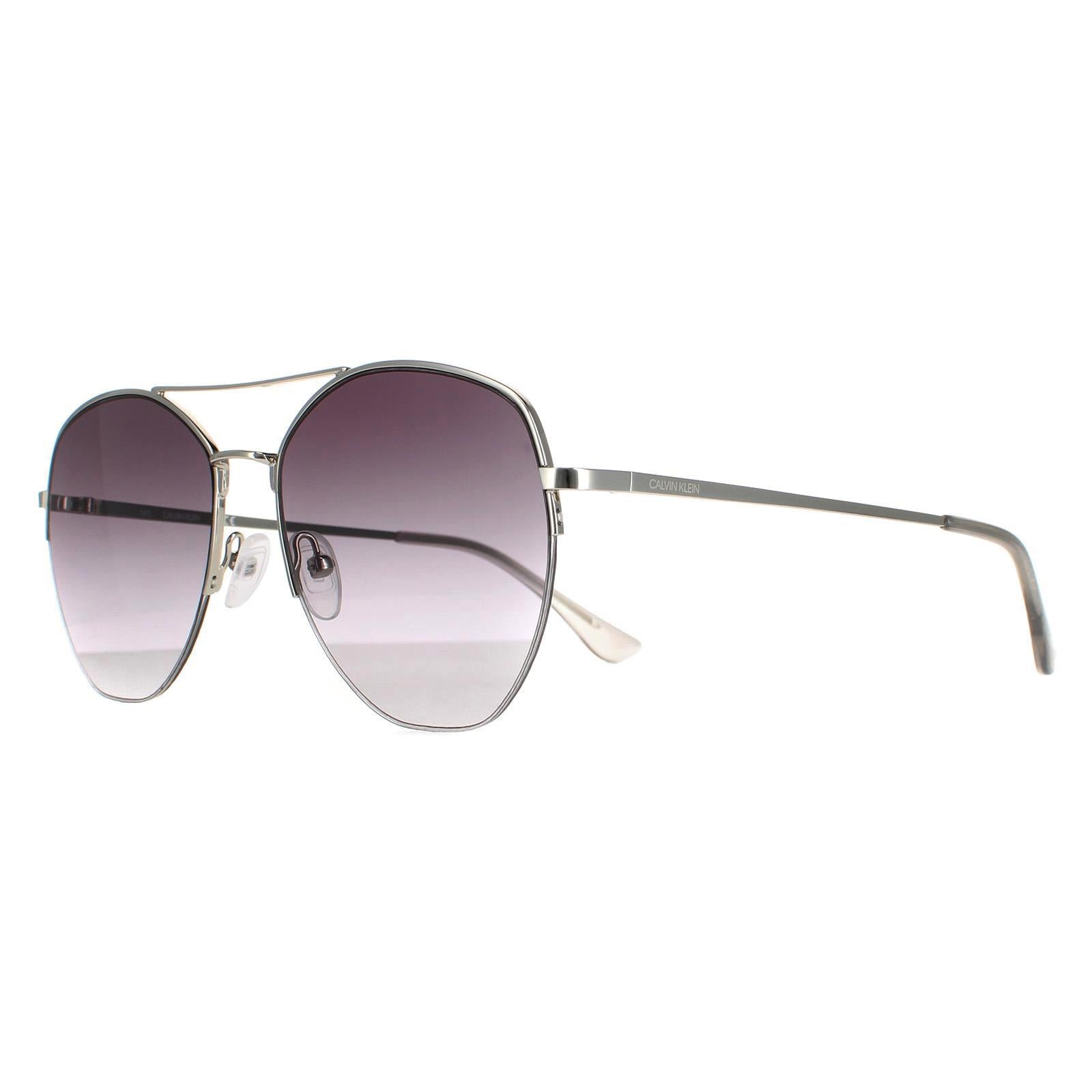 Calvin Klein CK20121S Mens Silver Sunglasses