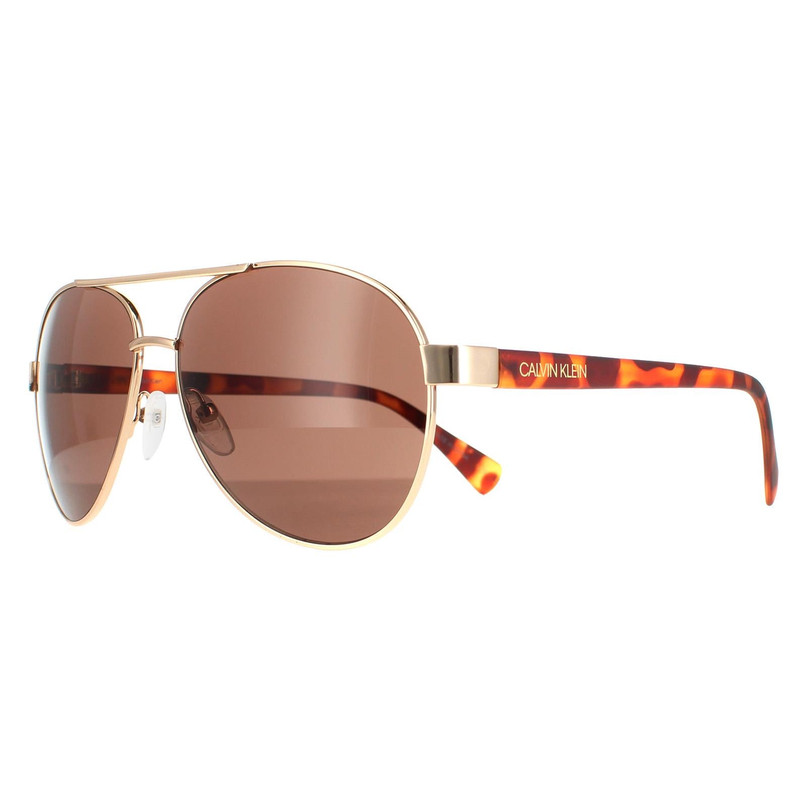 Calvin Klein CK19316S Mens Gold Sunglasses