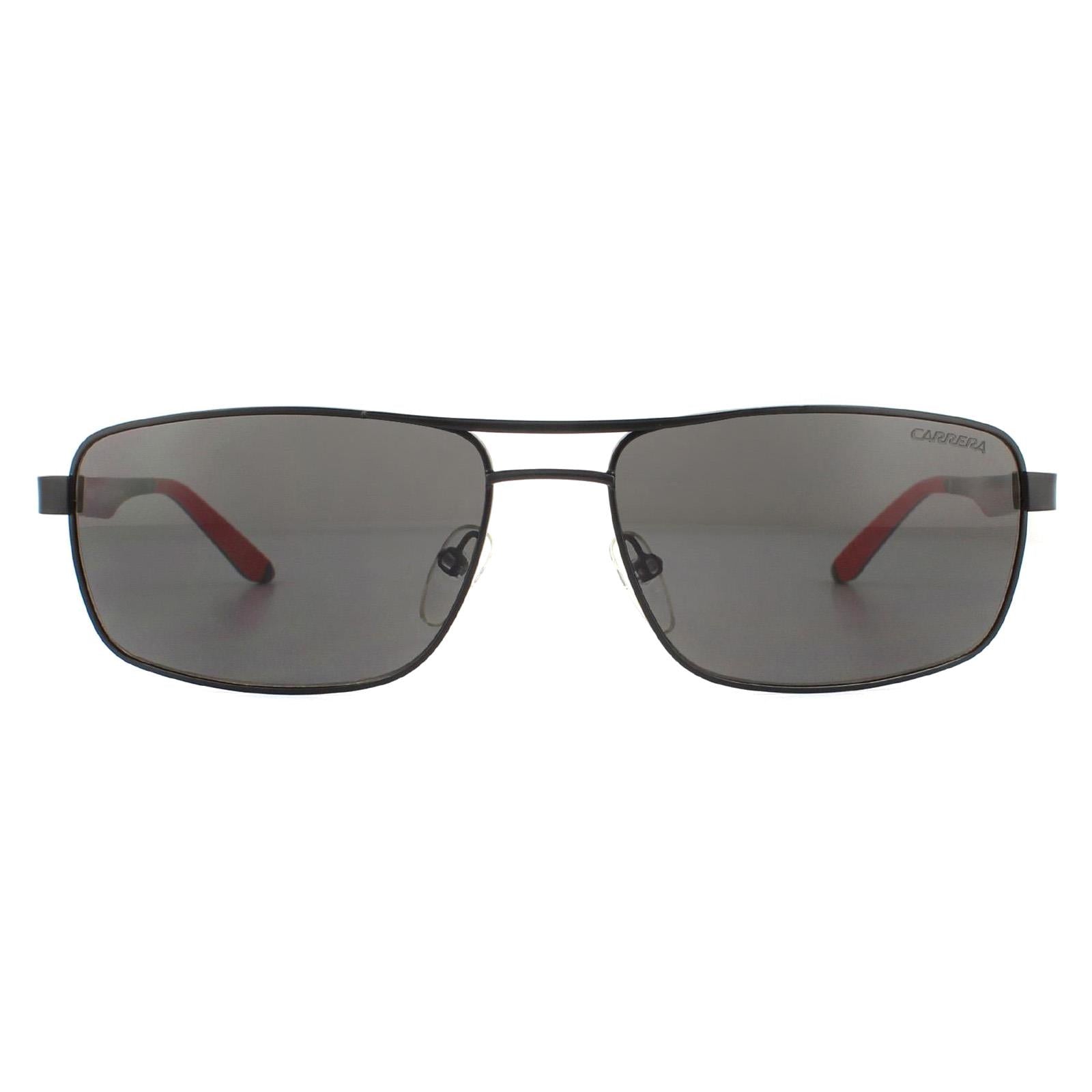 Carrera 8011/S Mens Black Sunglasses