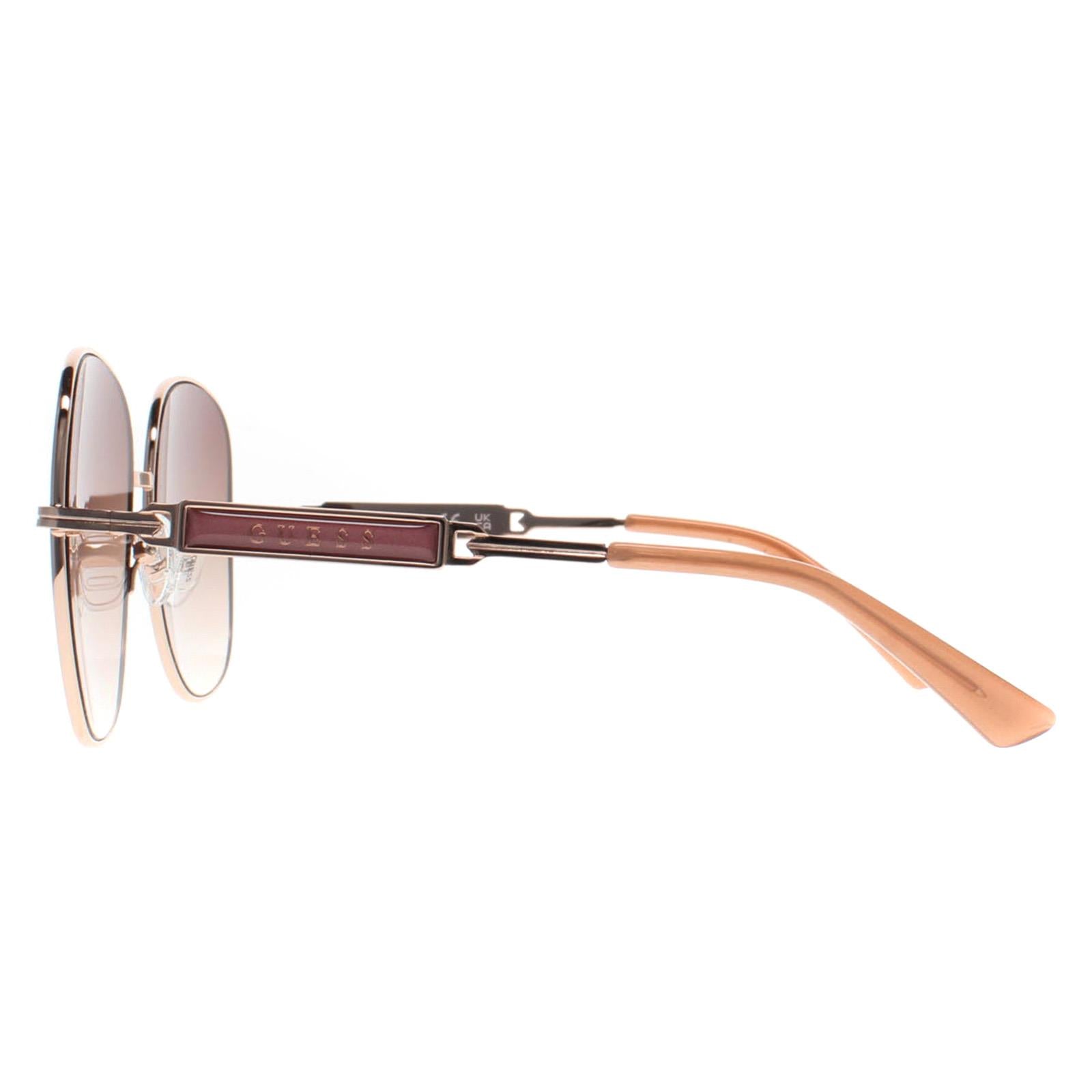 Guess GF6190 Womens Gold Sunglasses