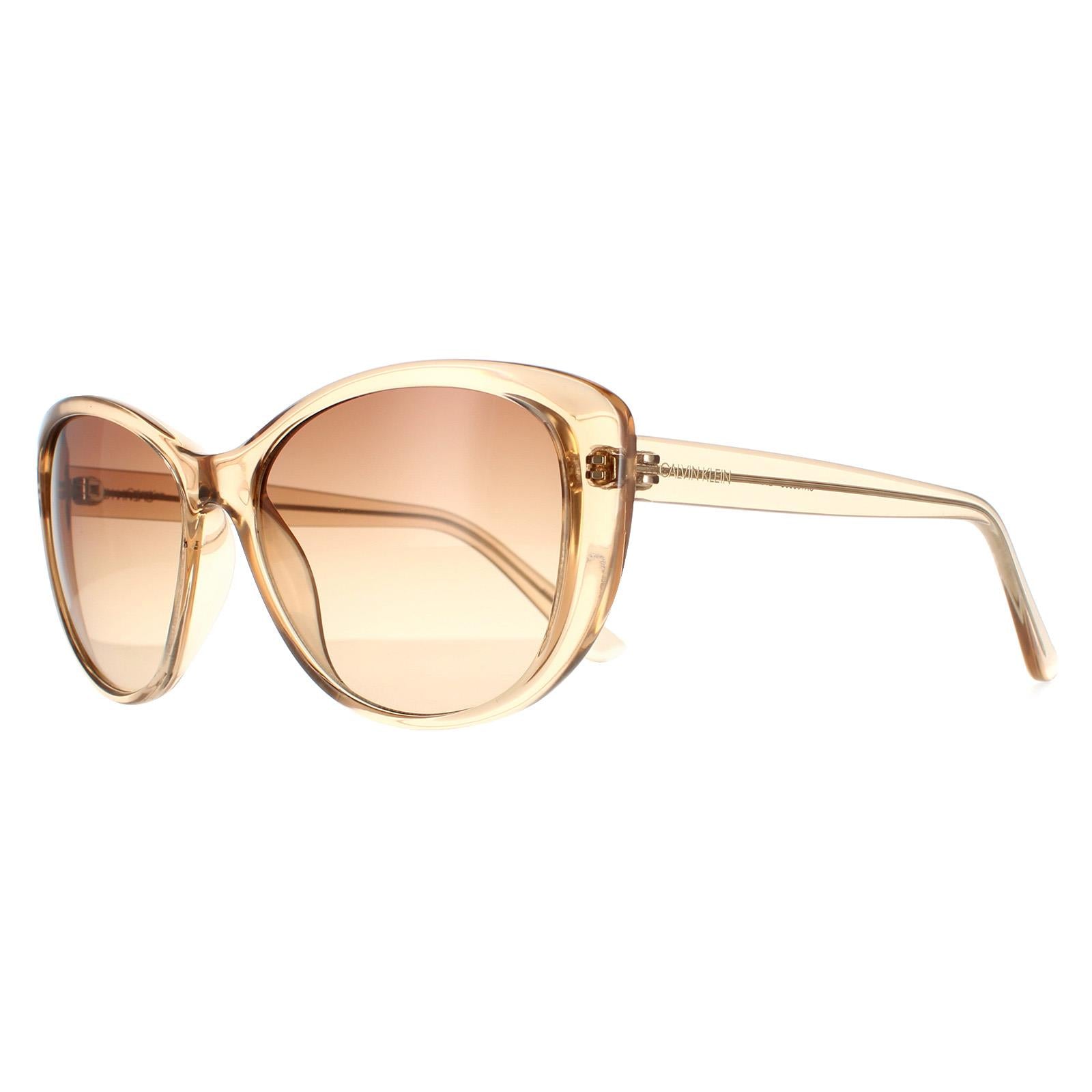 Calvin Klein CK19560S Womens Beige Sunglasses