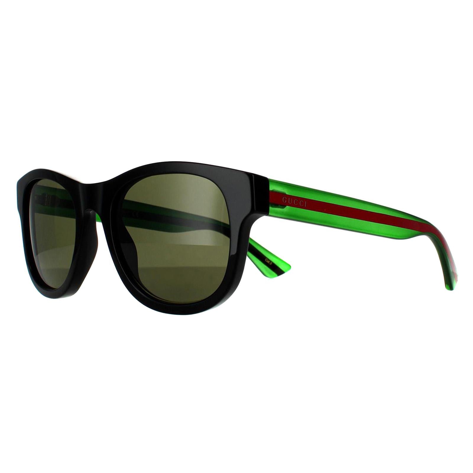 Gucci GG0003SN Mens Black Sunglasses