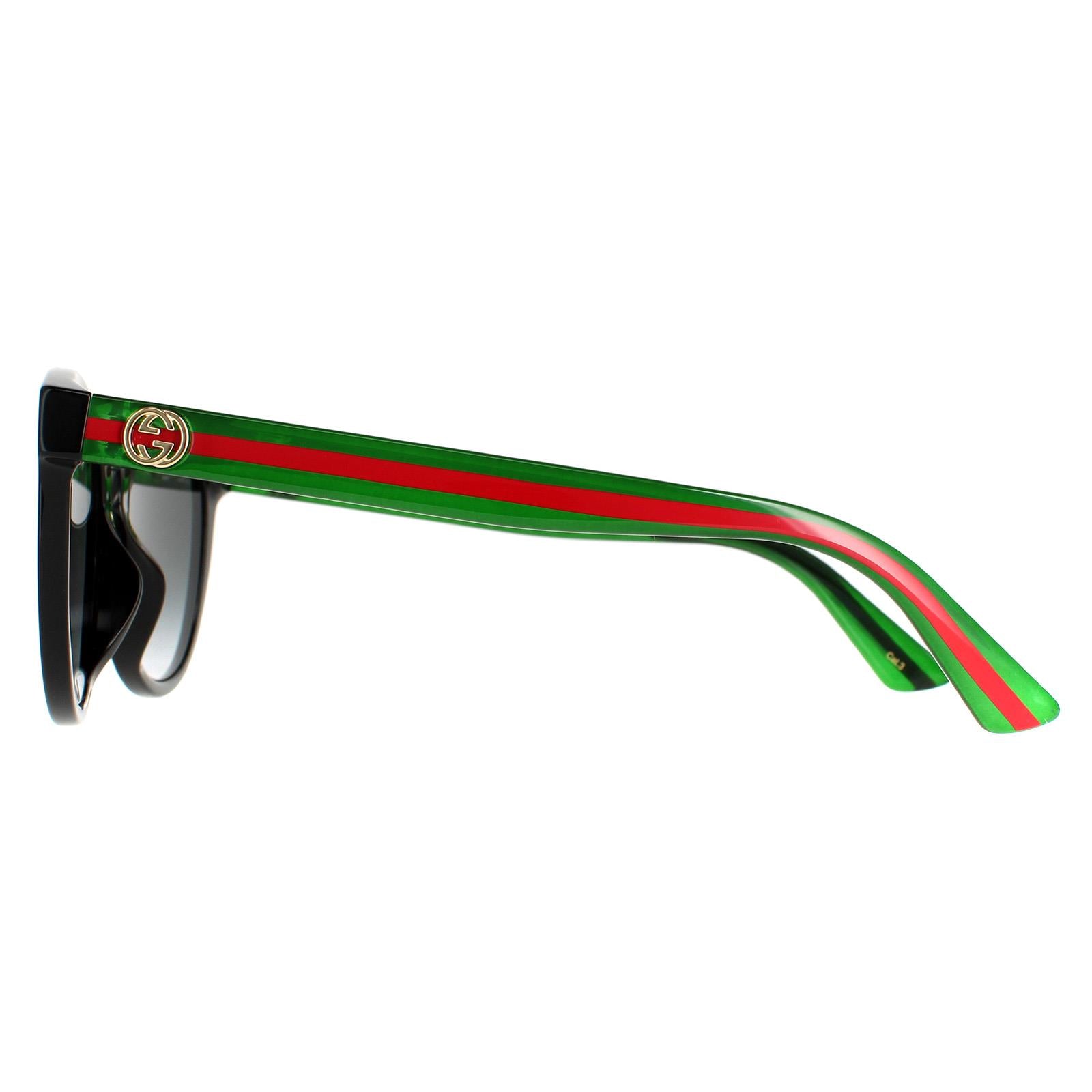 Gucci GG0702SKN Womens Black Sunglasses