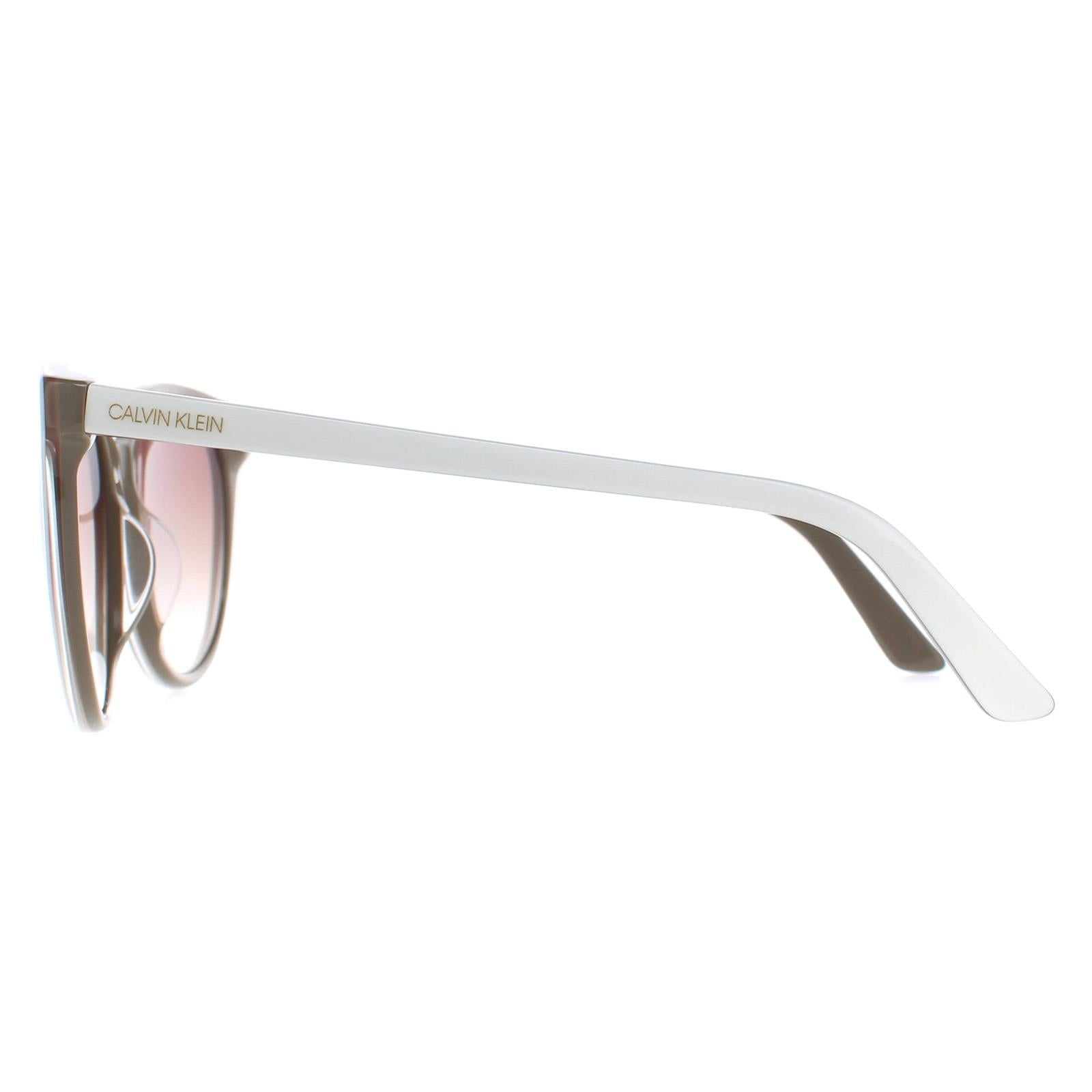 Calvin Klein CK18509S Womens White Sunglasses