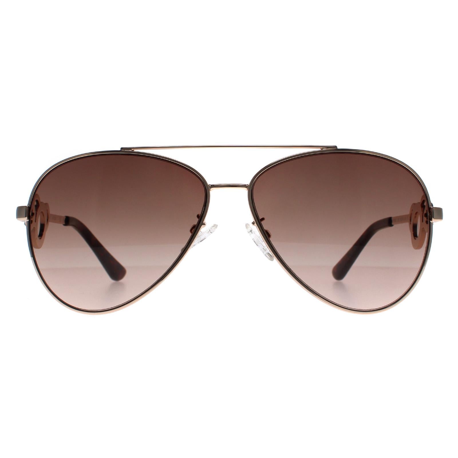 Guess GF0365 Womens Gold Sunglasses