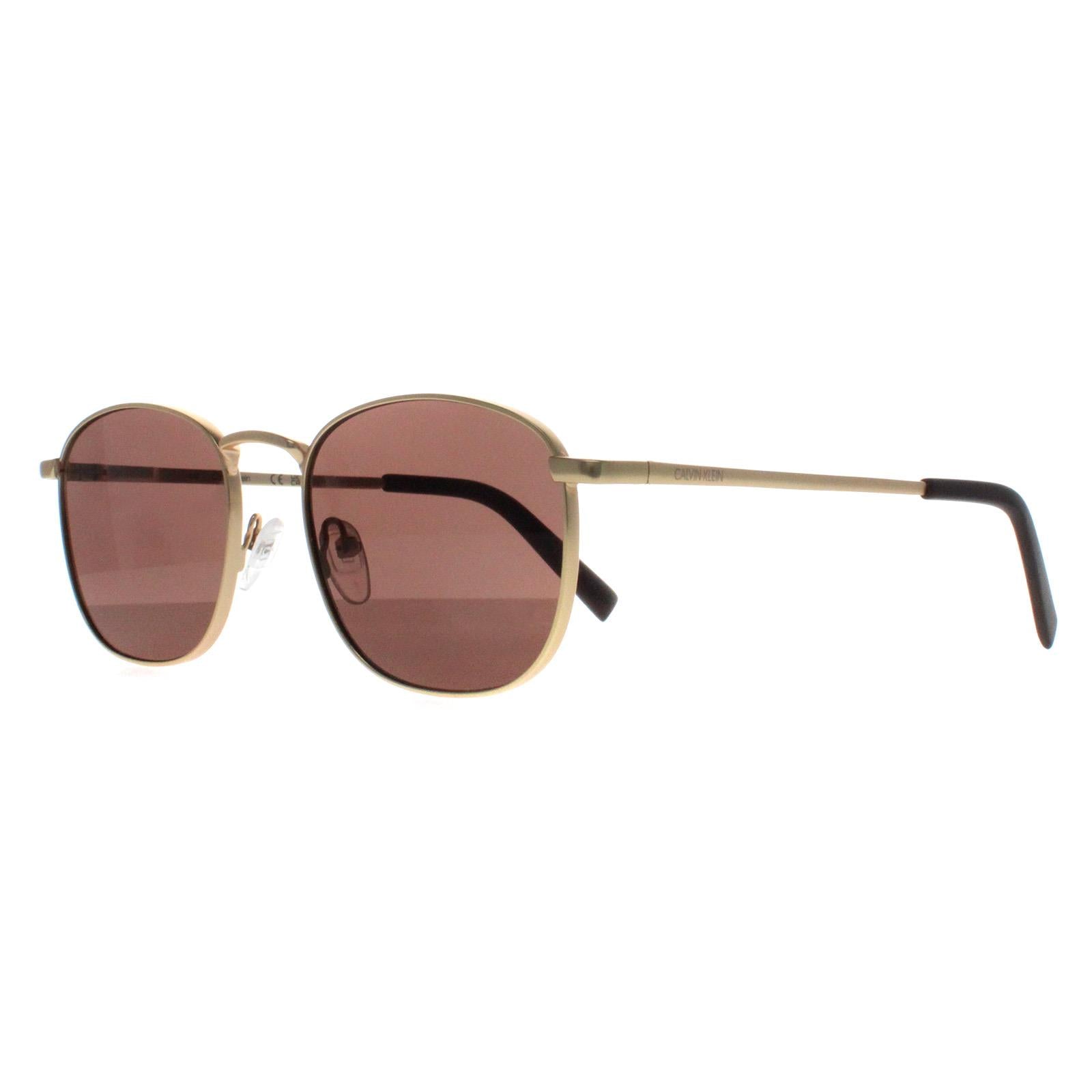 Calvin Klein CK20122S Mens Gold Sunglasses