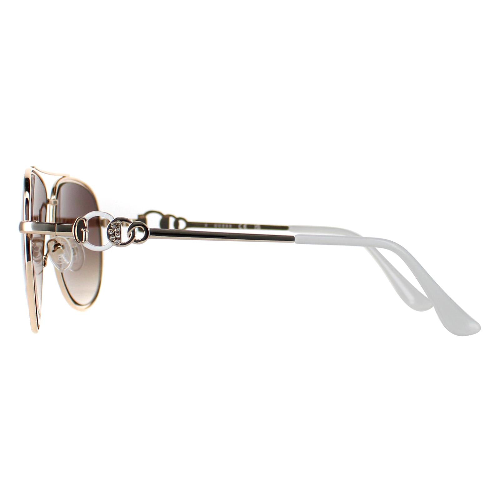 Guess GF0344 Womens Gold Sunglasses