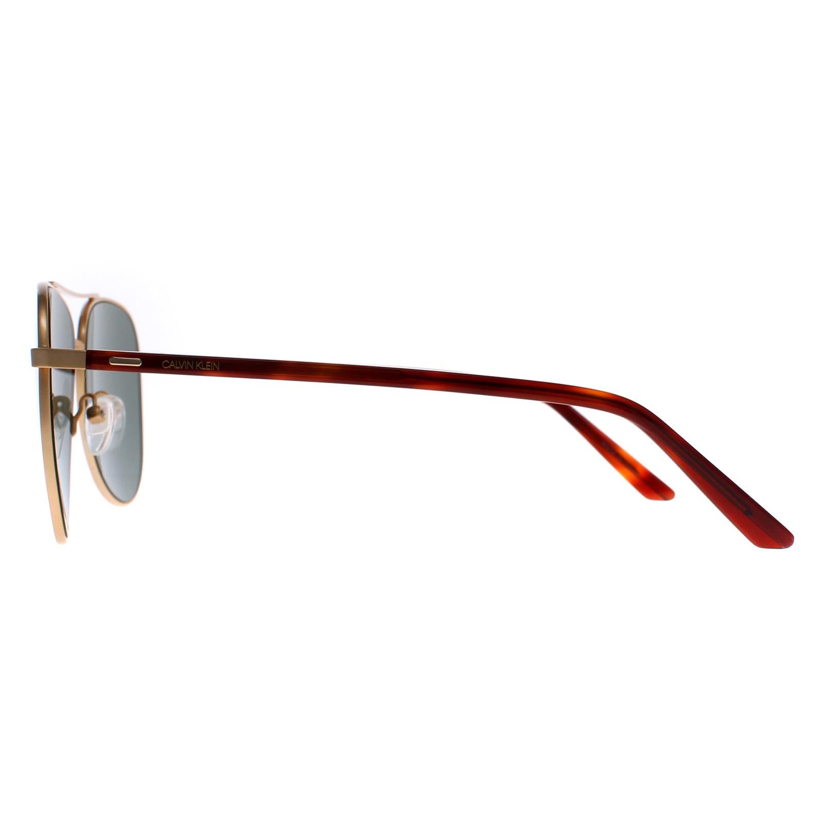 Calvin Klein CK21306S Mens Gold Sunglasses