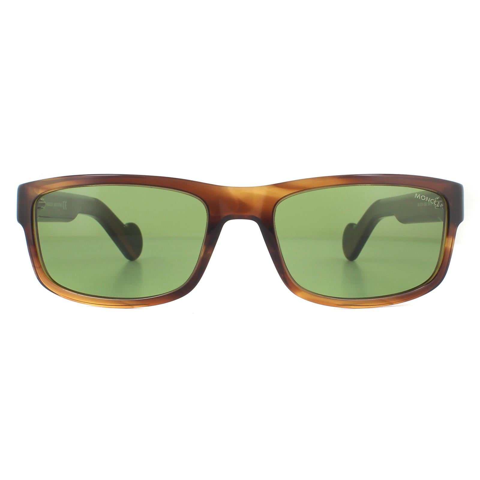 Moncler ML0114 Mens Brown Sunglasses