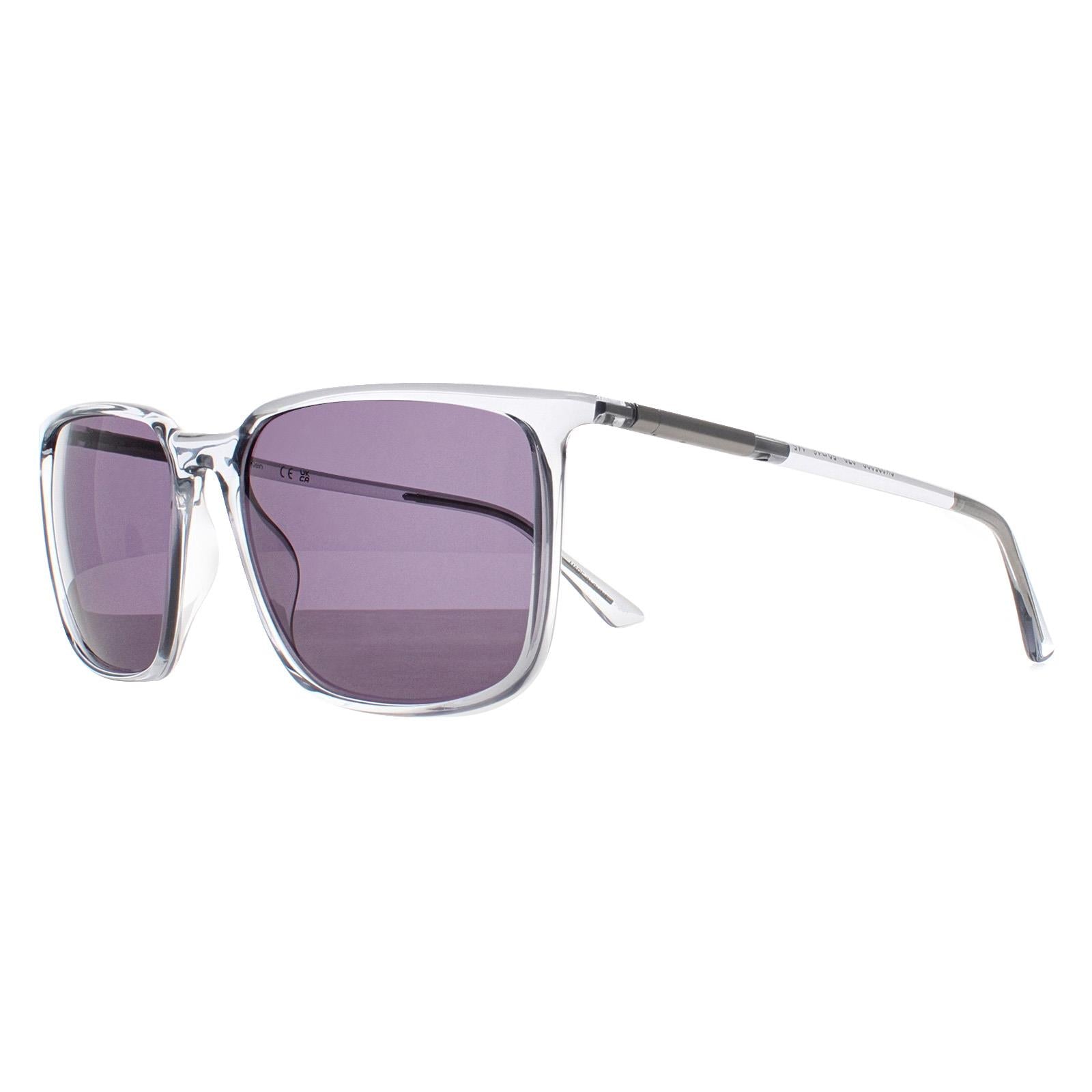 Calvin Klein CK22522S Mens Clear Sunglasses