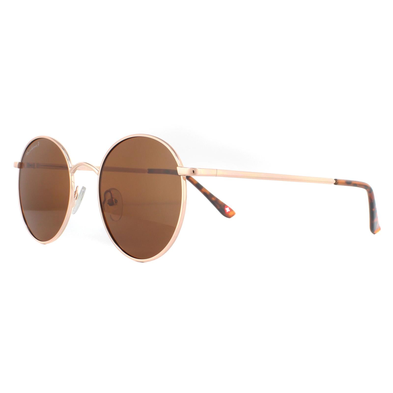 Montana MP85 Unisex Gold Sunglasses