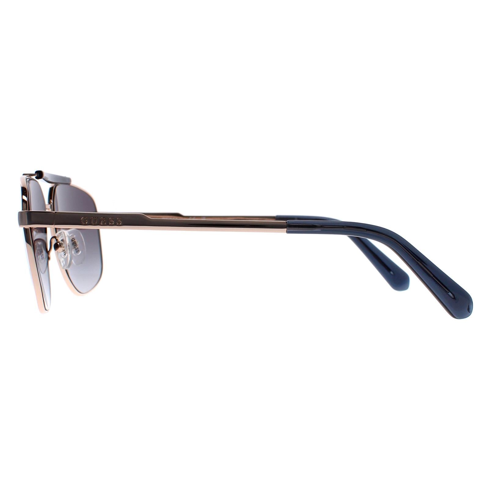 Guess GU00054 Mens Gold Sunglasses