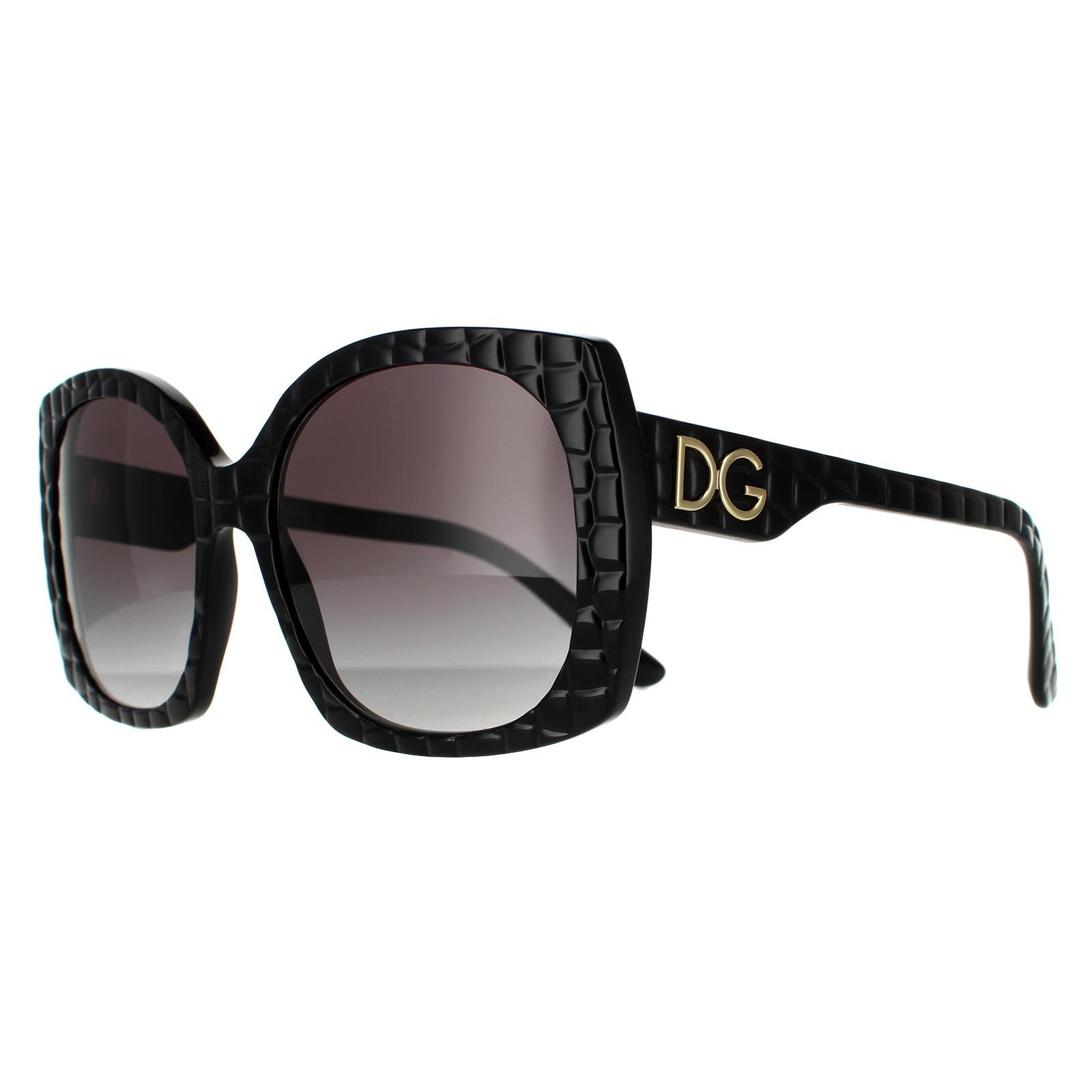 Dolce & Gabbana DG4385 Womens Black Sunglasses