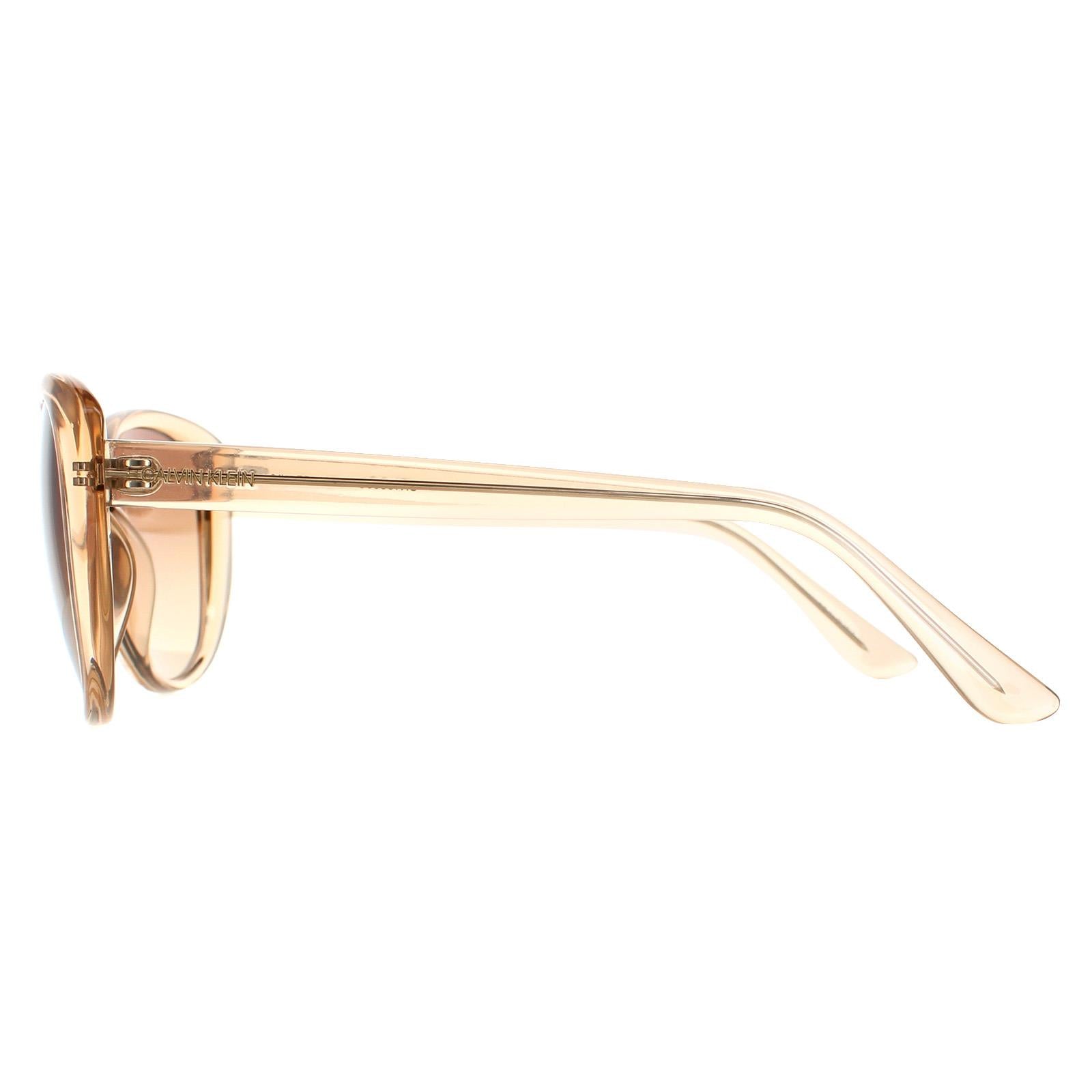 Calvin Klein CK19560S Womens Beige Sunglasses