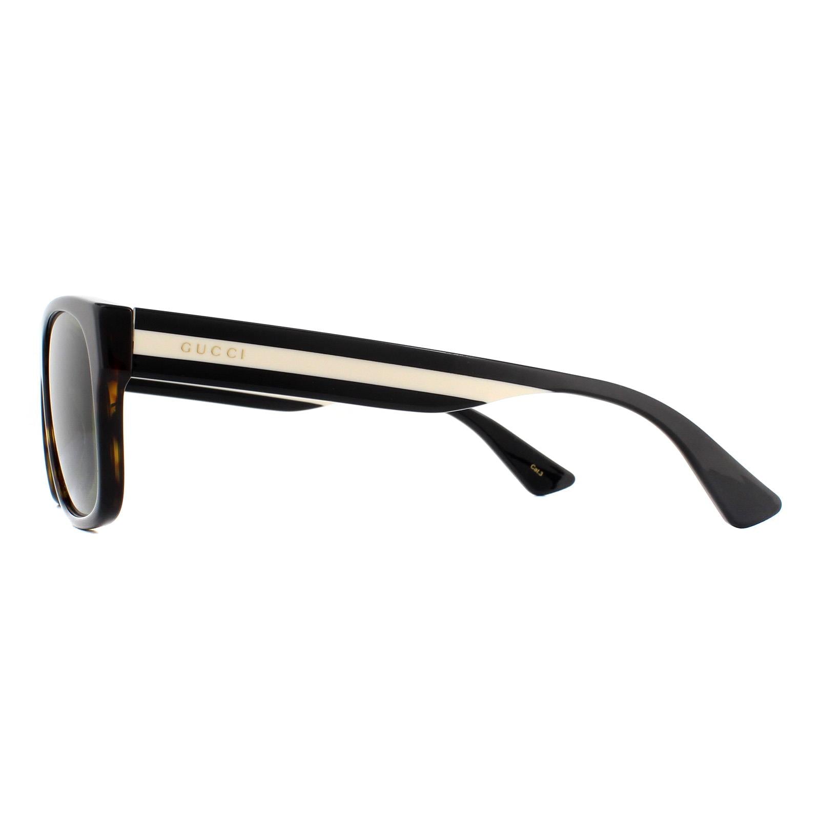 Gucci GG0341S Mens Brown Sunglasses