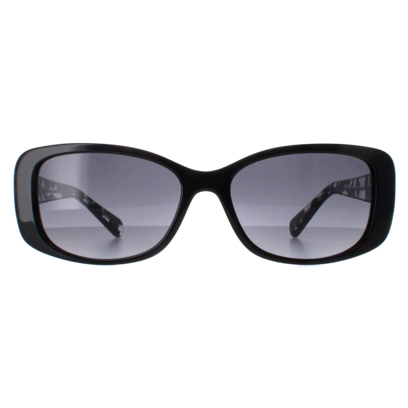 Coach HC8168 Womens Black Sunglasses