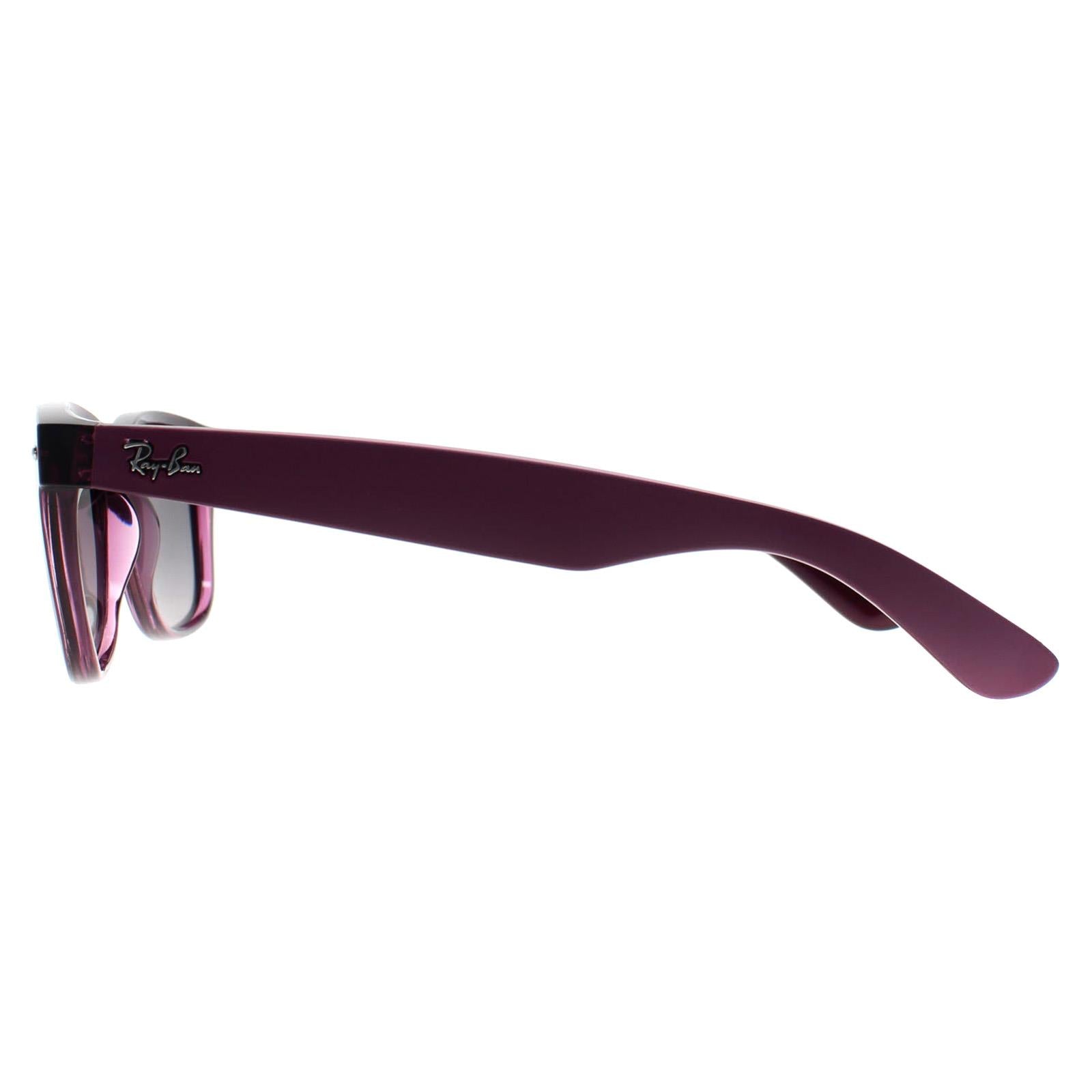 Ray-Ban New Wayfarer 2132 Unisex Purple Sunglasses