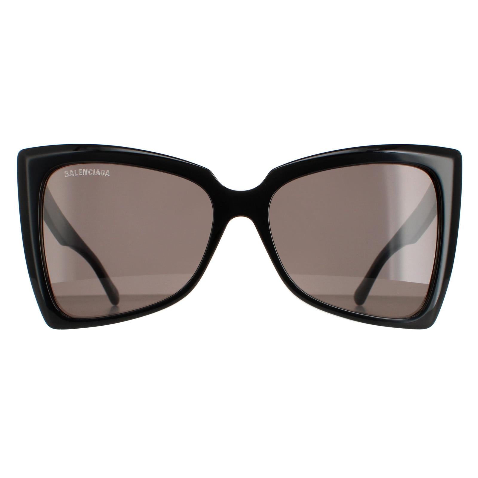 Balenciaga BB0174S Womens Black Sunglasses