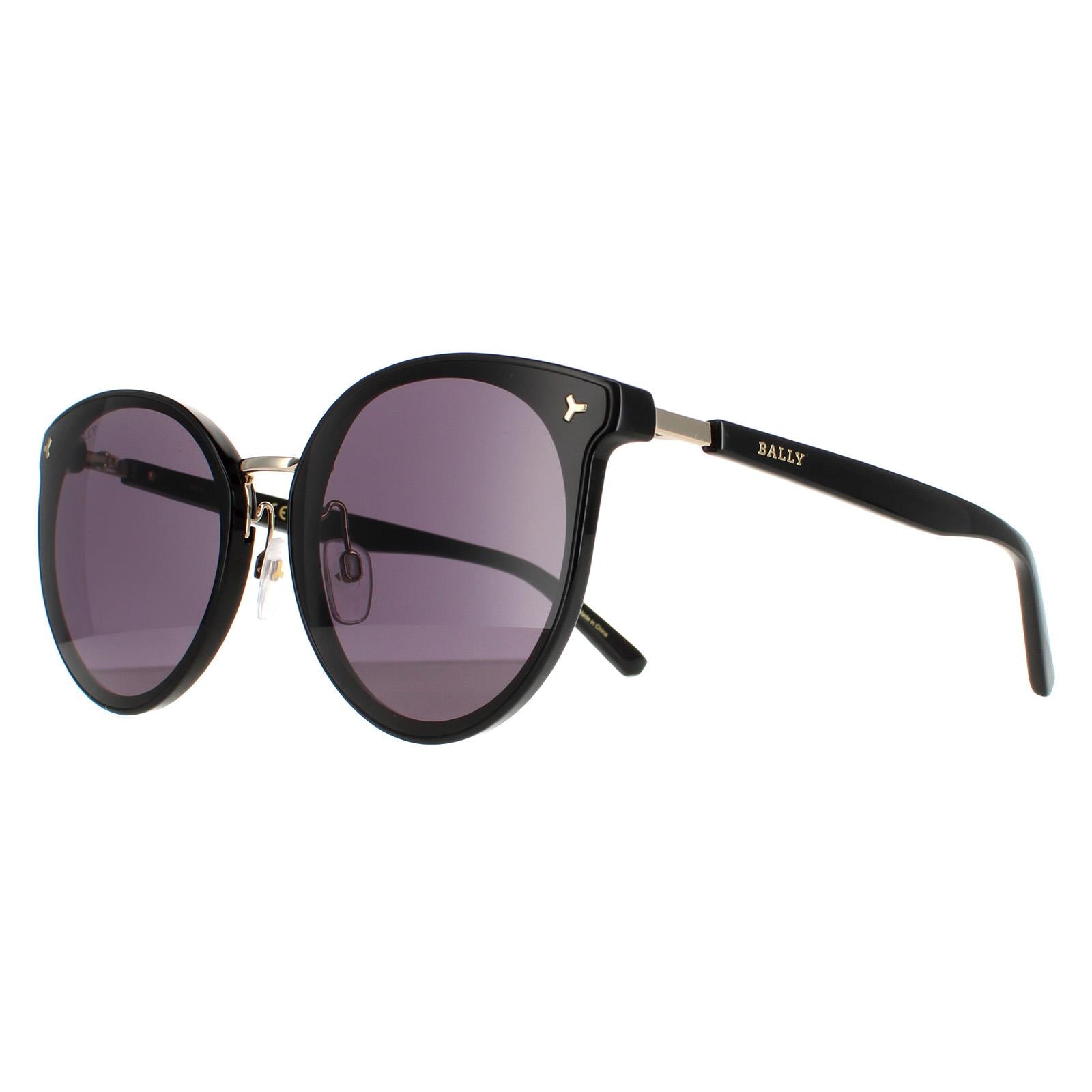 Bally BY0043-K Womens Black Sunglasses
