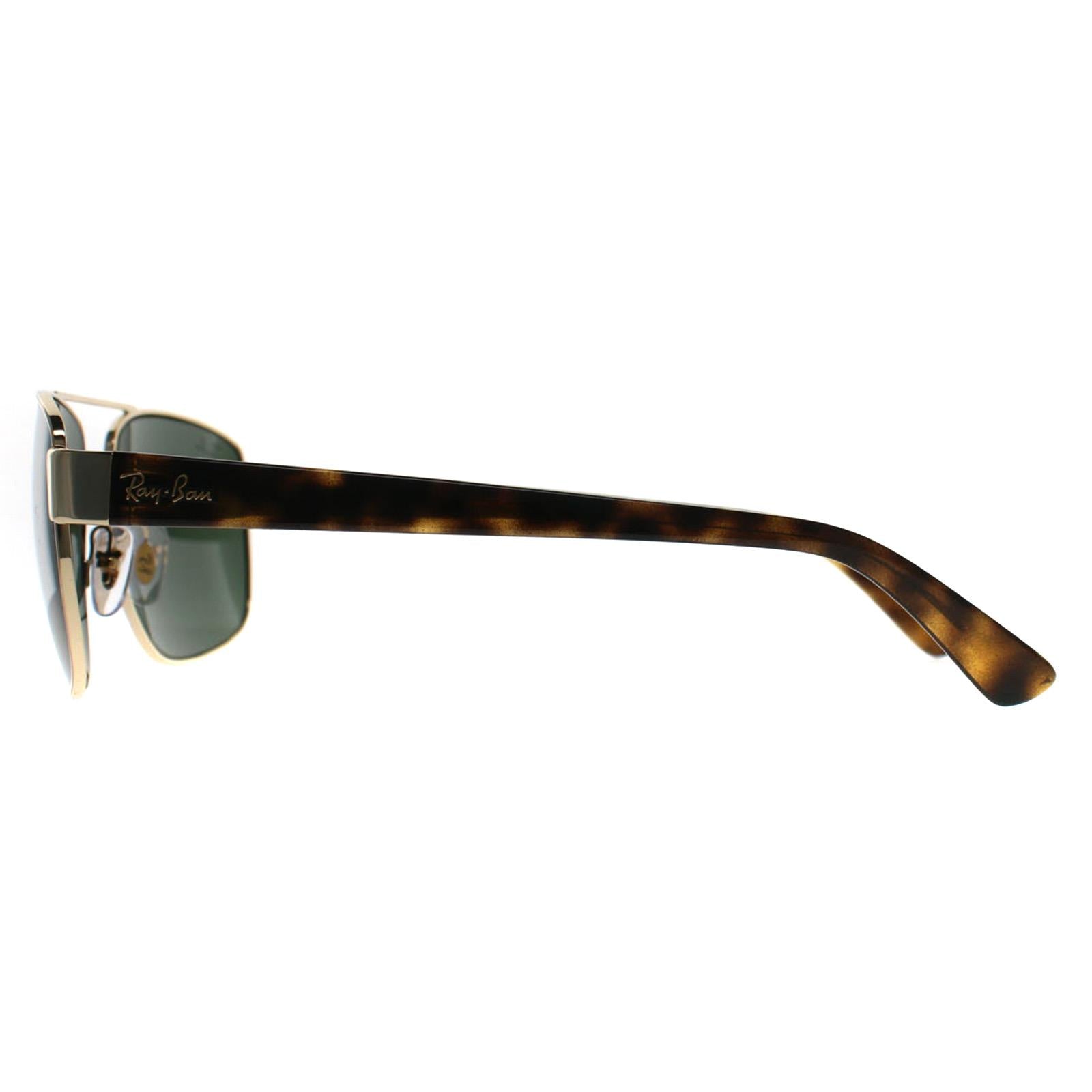 Ray-Ban RB3663 Unisex Gold Sunglasses