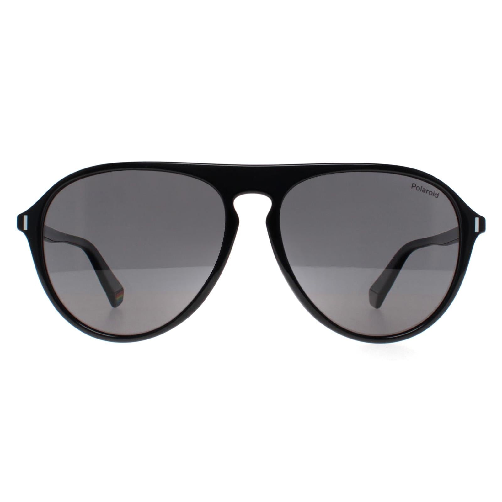 Polaroid PLD 6225/S Unisex Black Sunglasses