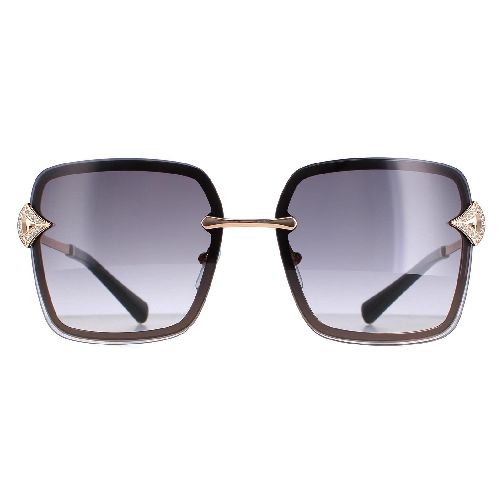Bvlgari BV6167B Womens Gold Sunglasses