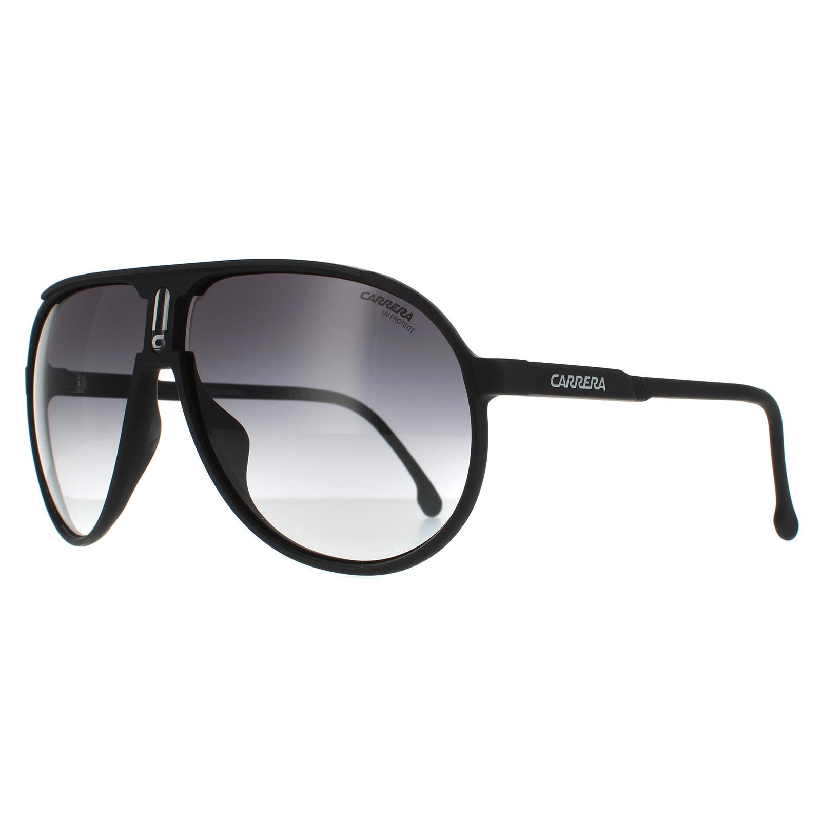 Carrera Champion/N Unisex Black Sunglasses