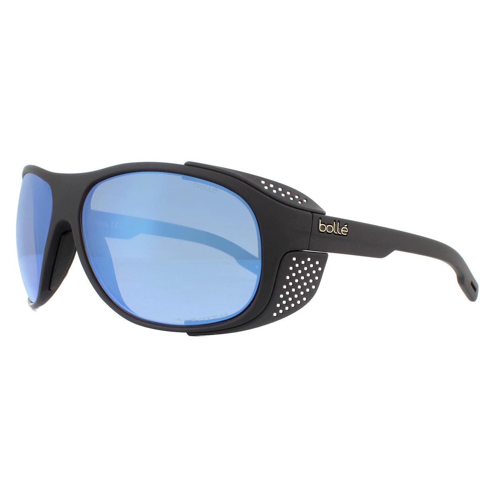 Bolle Graphite Unisex Black Sunglasses
